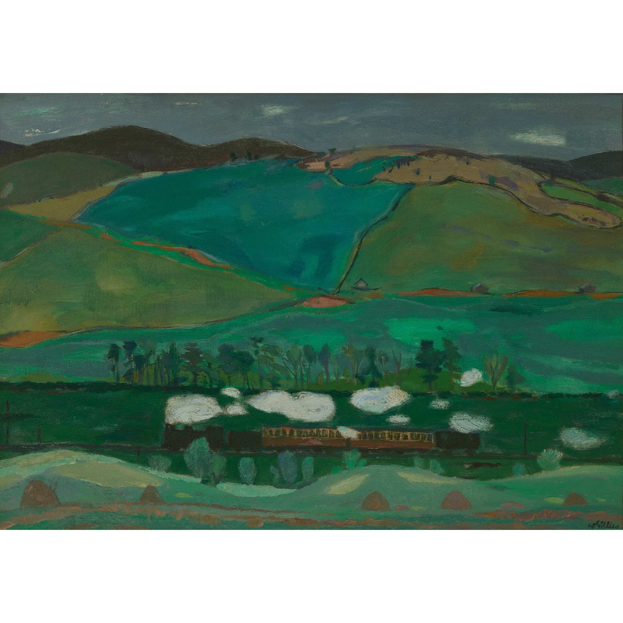 SIR WILLIAM GEORGE GILLIES C.B.E., L.L.D., R.S.A., P.P.R.S.W., R.A. (SCOTTISH 1898-1973)