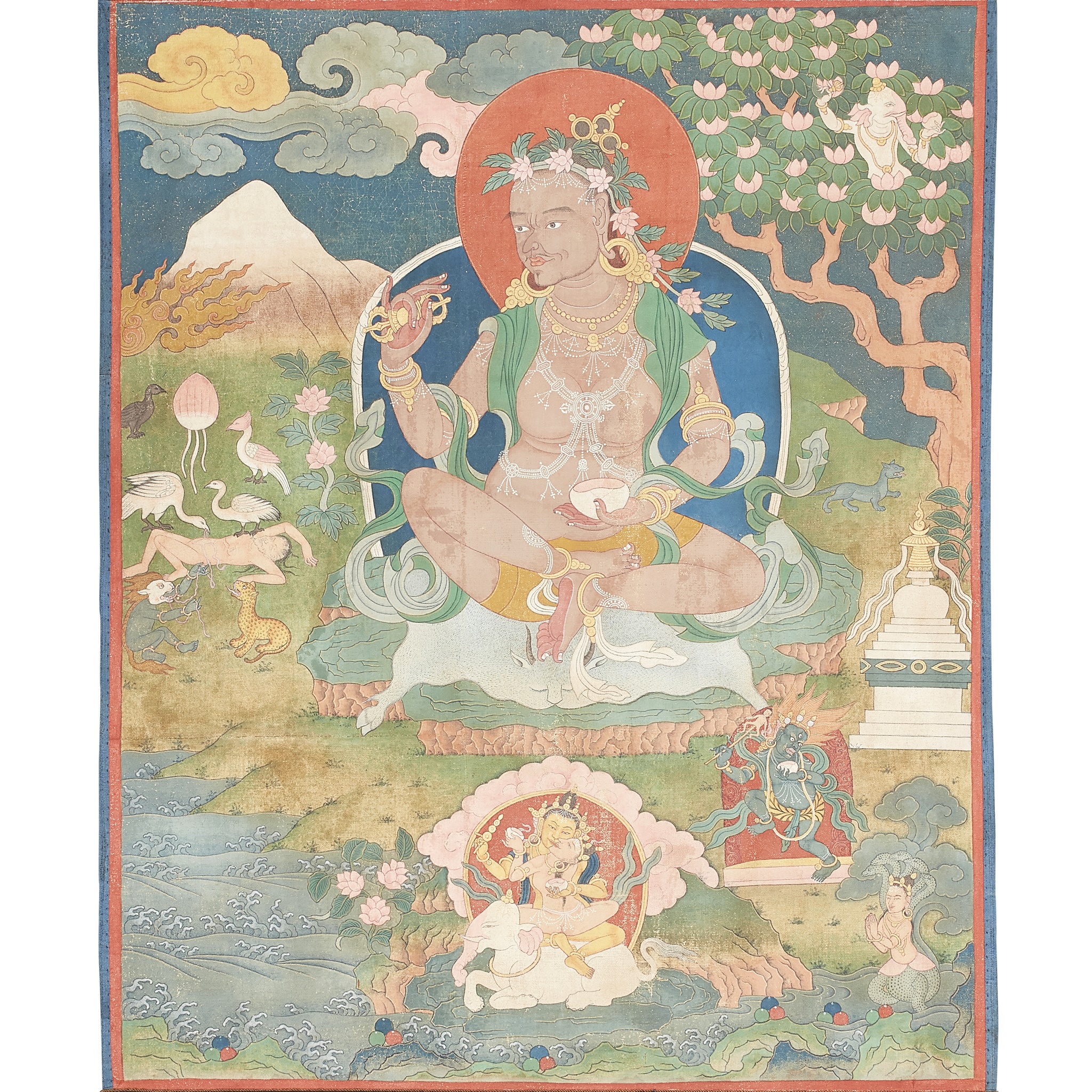 THANGKA DEPICTING NAROPA