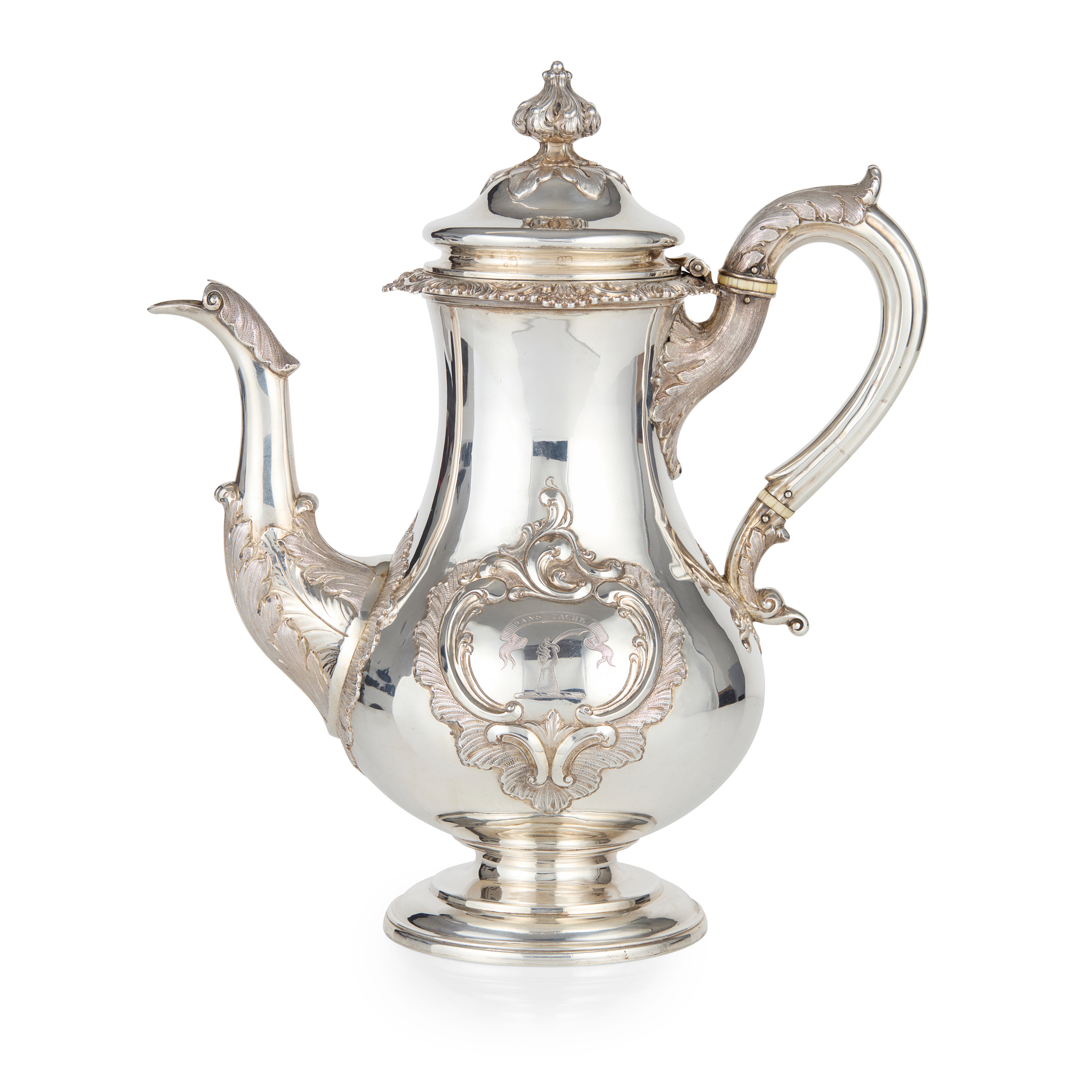 ABERDEEN - A WILLIAM IV COFFEE POT