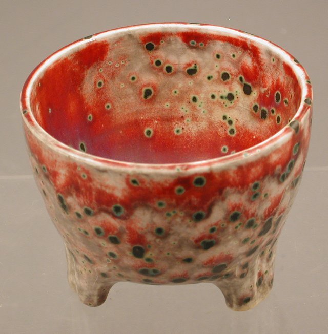 A Ruskin high fired bowl