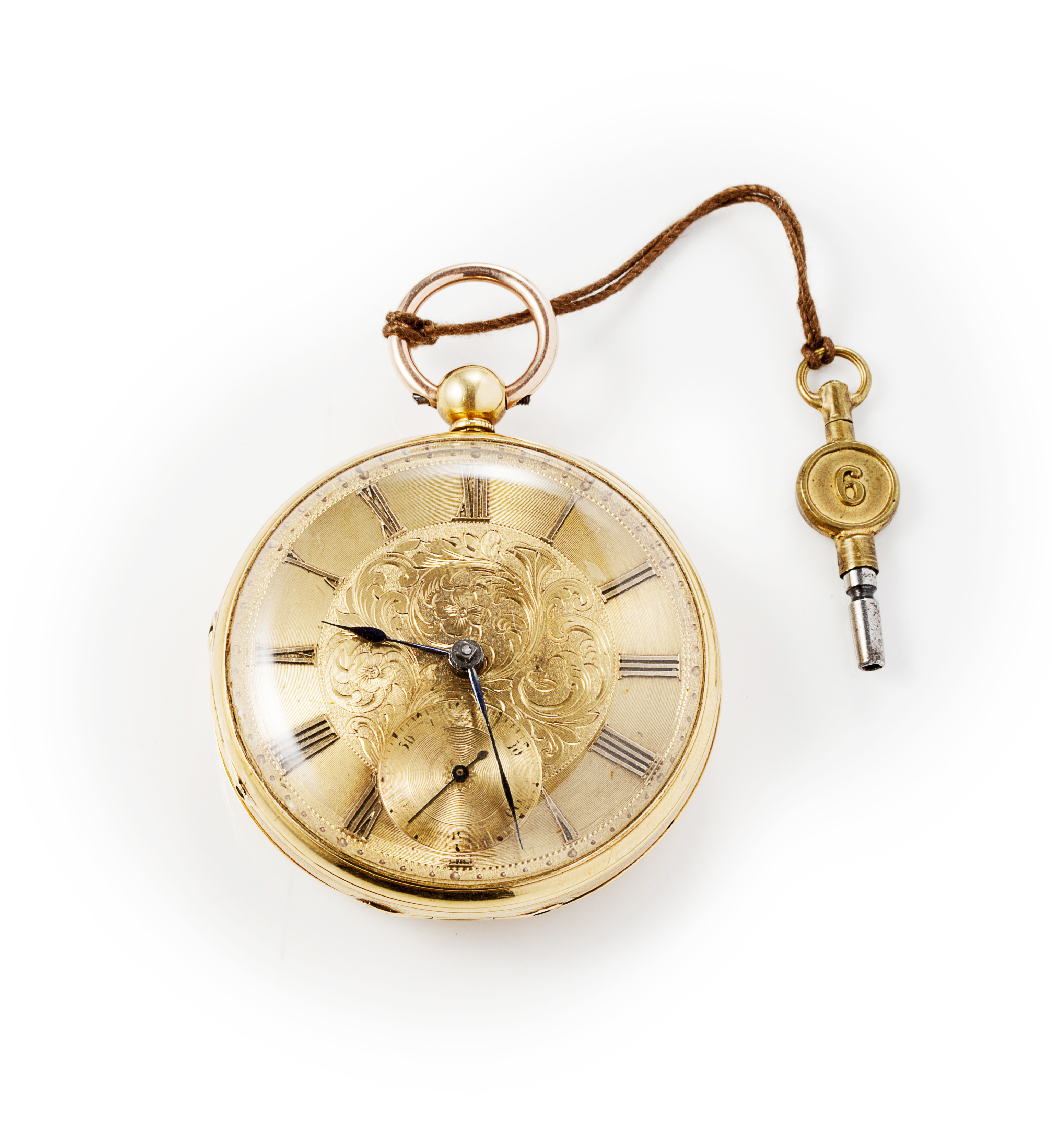 SCOTT MONUMENT INTEREST - An 18ct gold presentation pocket watch