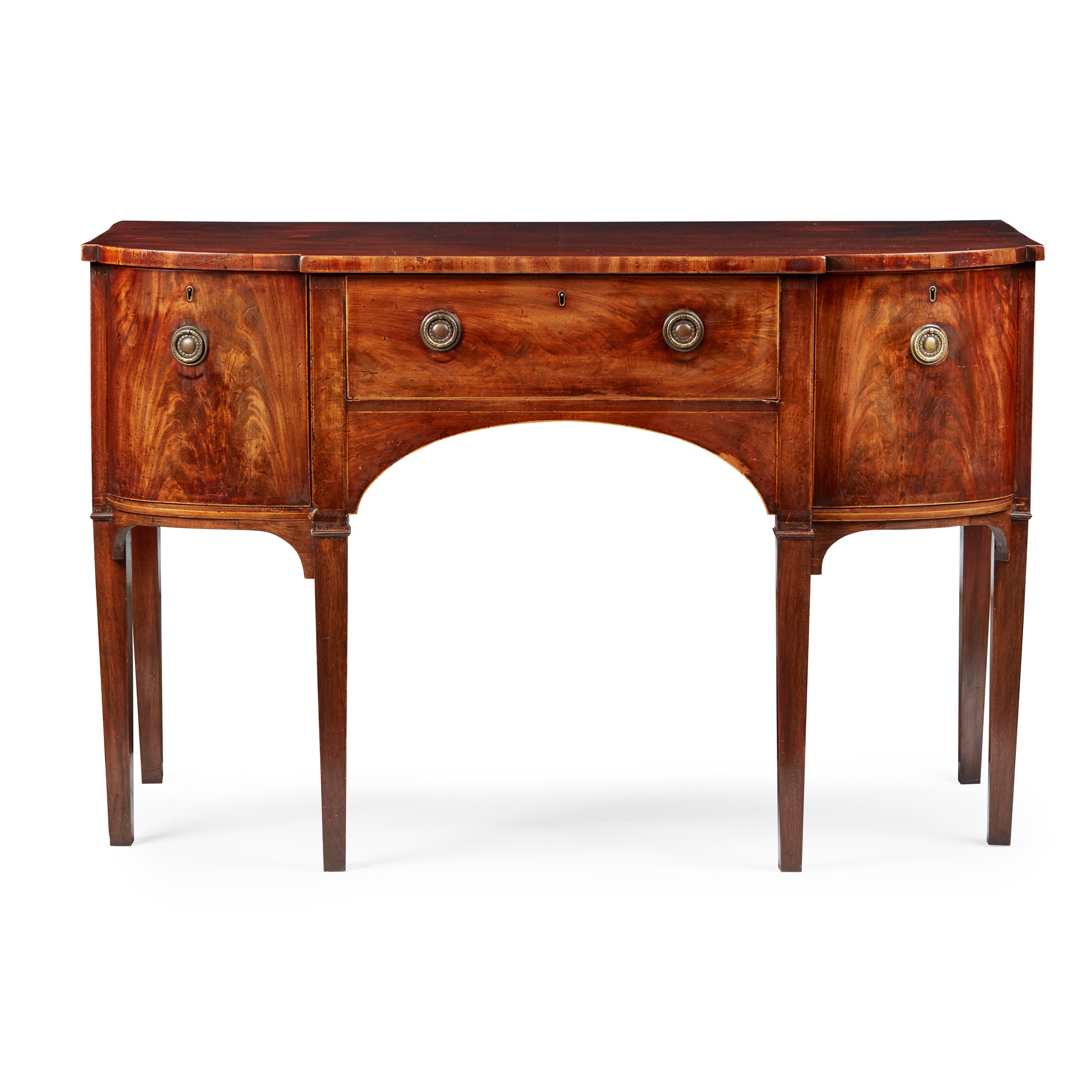 GEORGE III MAHOGANY SIDEBOARD