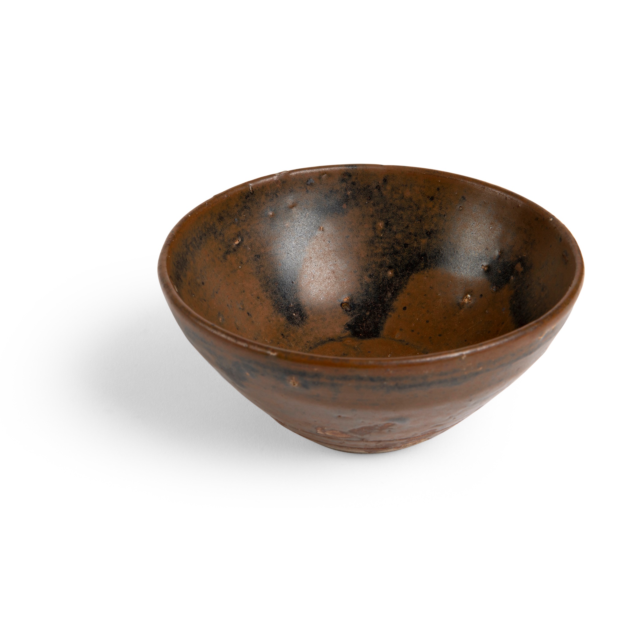 BROWN-GLAZED TEA BOWL