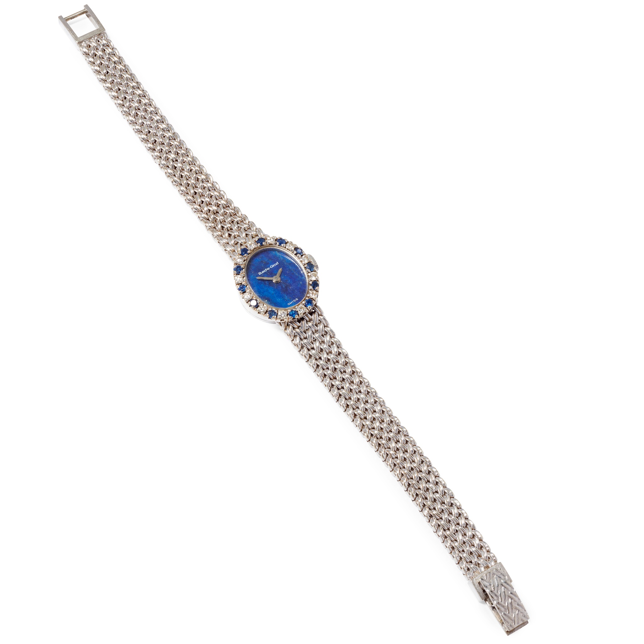 Bueche-Girod: A sapphire and diamond cocktail watch