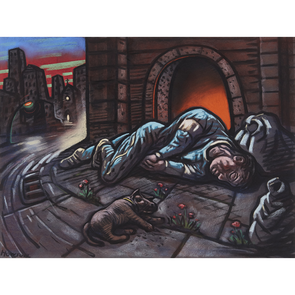 PETER HOWSON O.B.E. (SCOTTISH B.1958)