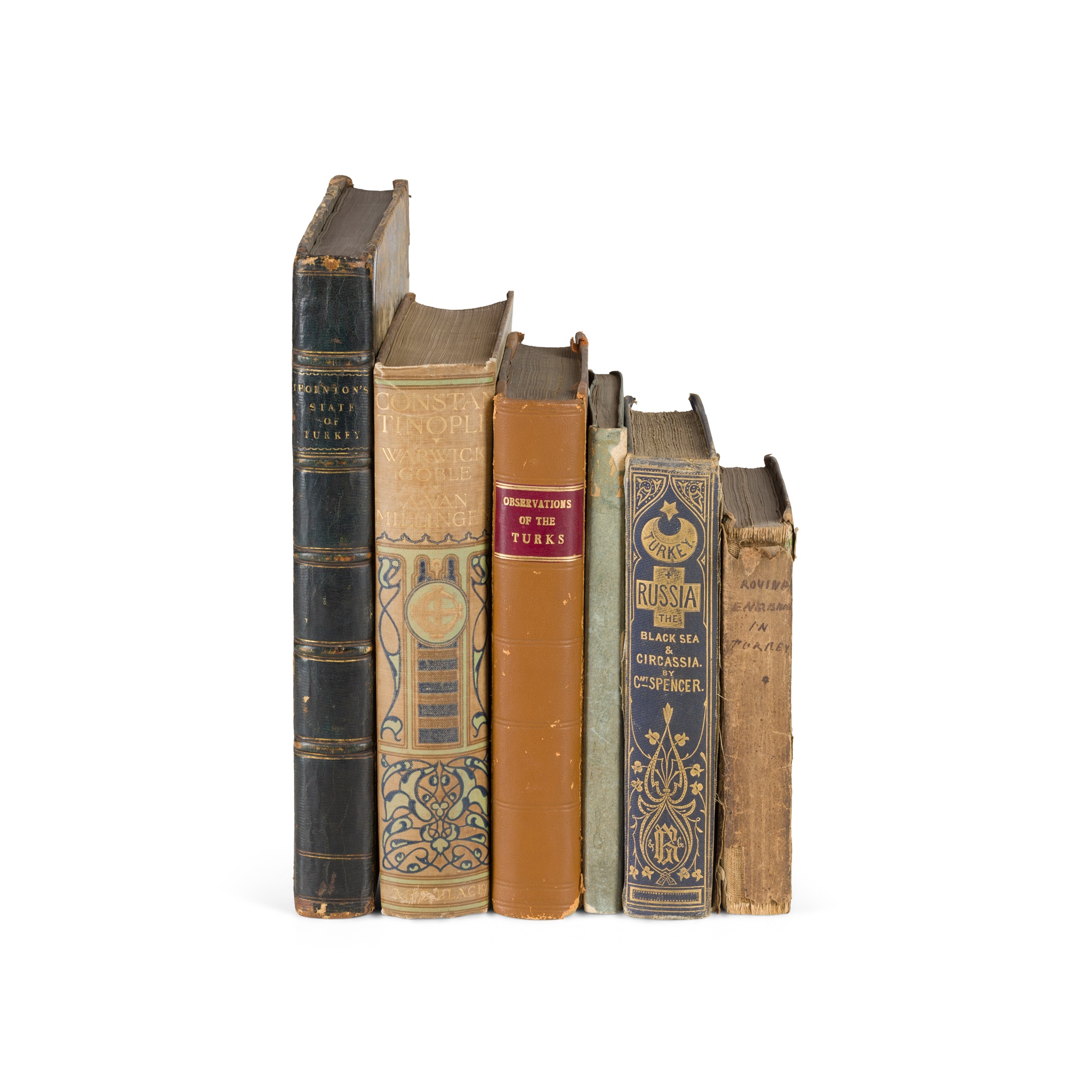 Turkey, 6 volumes, comprising