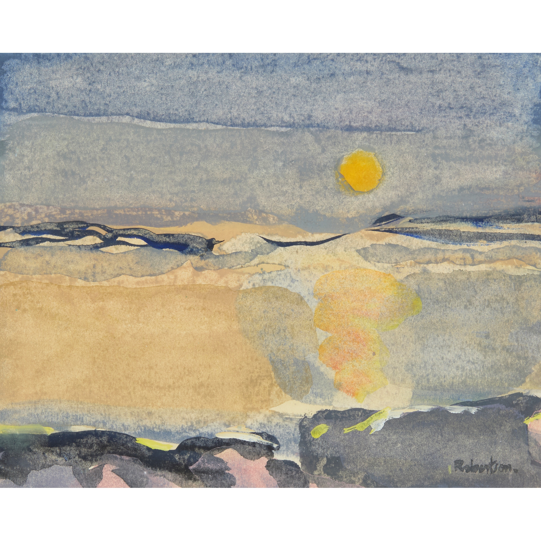 JAMES DOWNIE ROBERTSON R.S.A., R.S.W., R.G.I. (SCOTTISH 1931-2011)