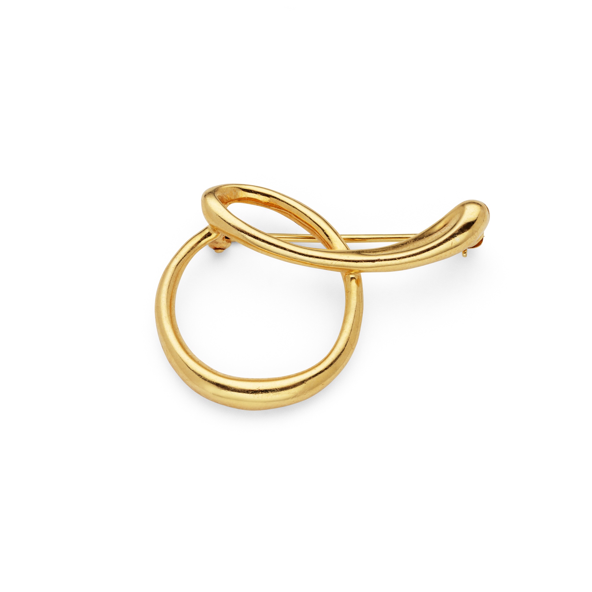 A letter brooch, by Elsa Peretti for Tiffany & Co.
