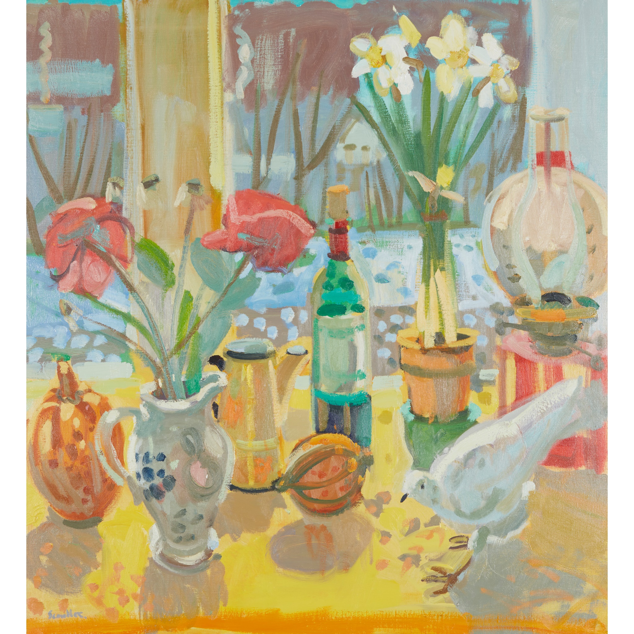 GLEN SCOULLER R.S.W., R.G.I. (SCOTTISH 1950-)