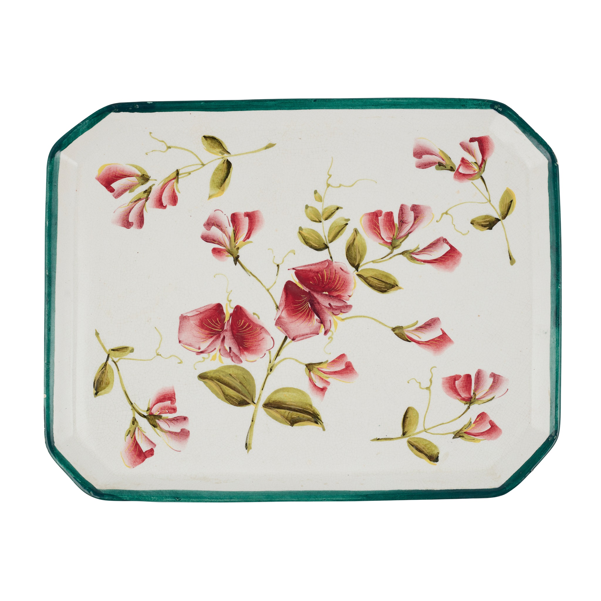 A WEMYSS WARE COMB TRAY