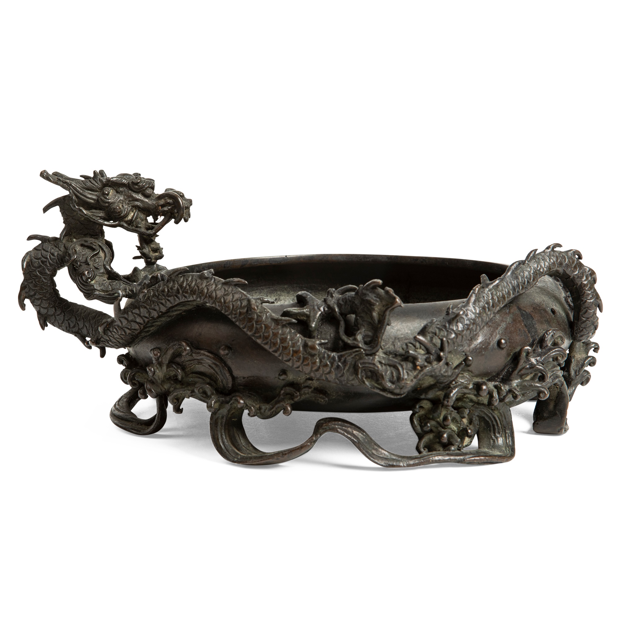 CAST BRONZE 'DRAGON' CENSER