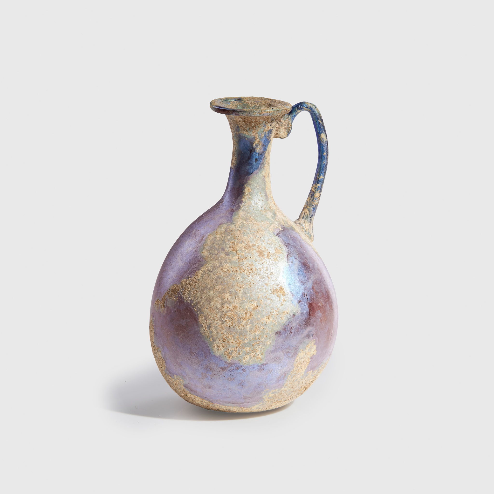 ROMAN LAVENDER GLASS JUGLET