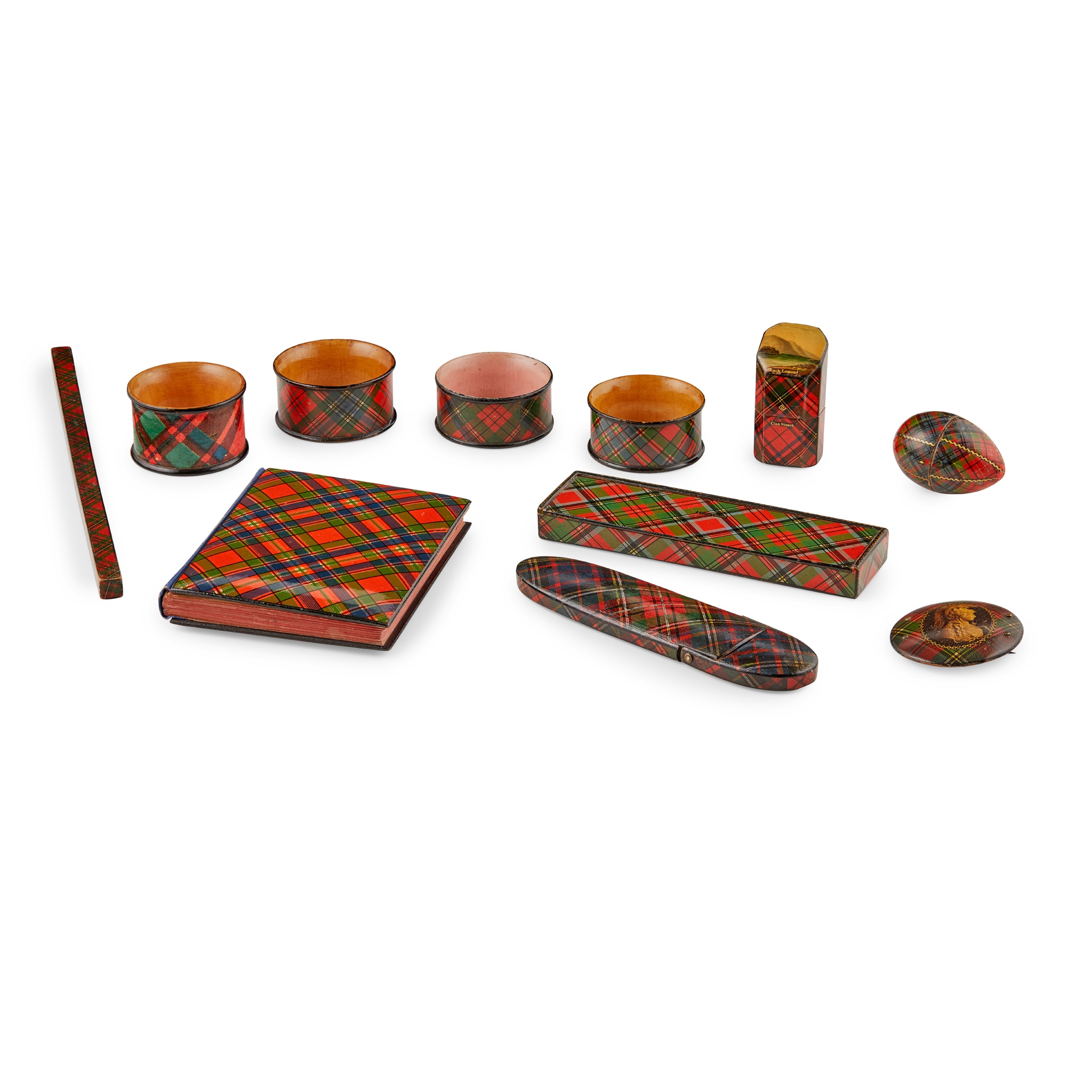 A COLLECTION OF TARTANWARE