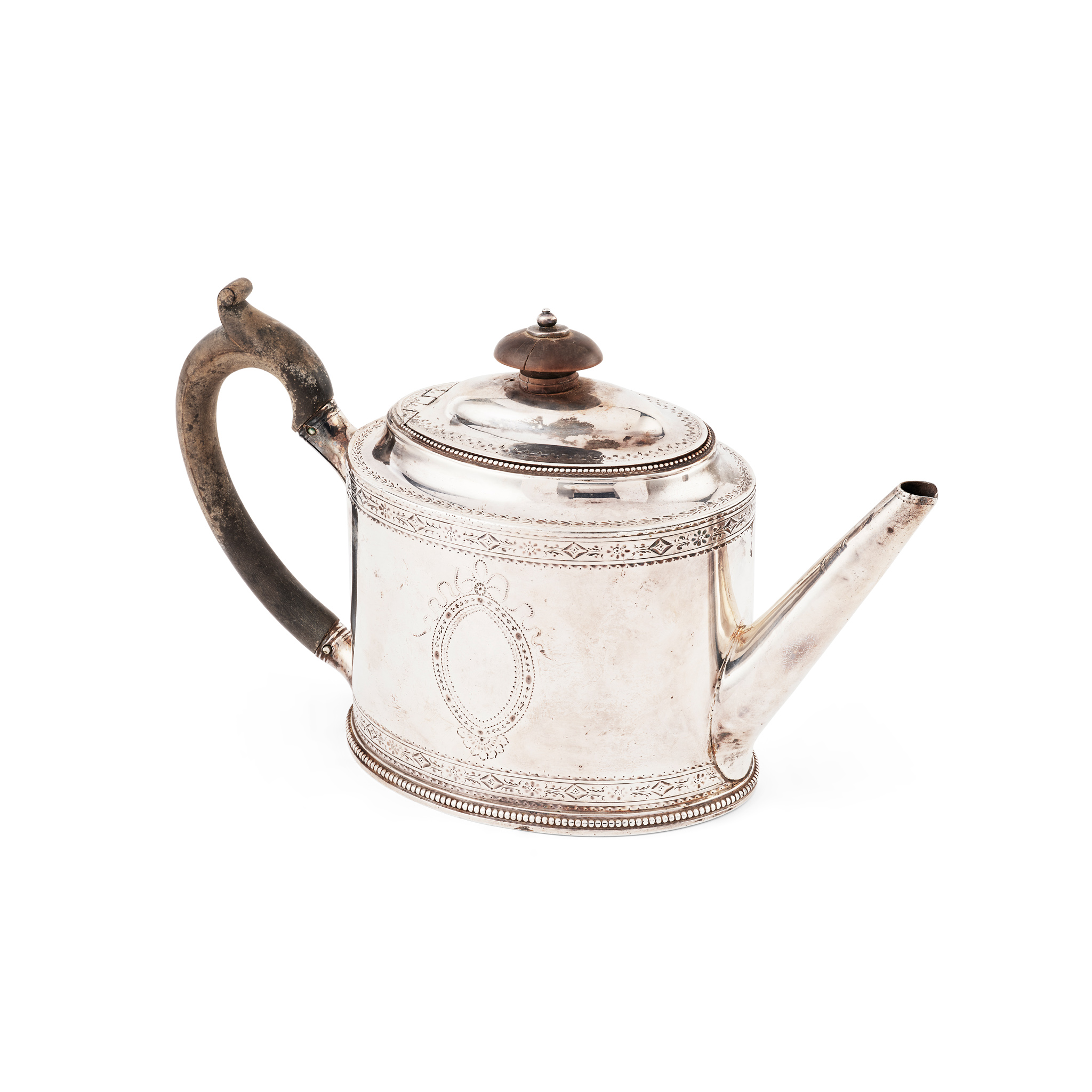 A GEORGE III TEAPOT