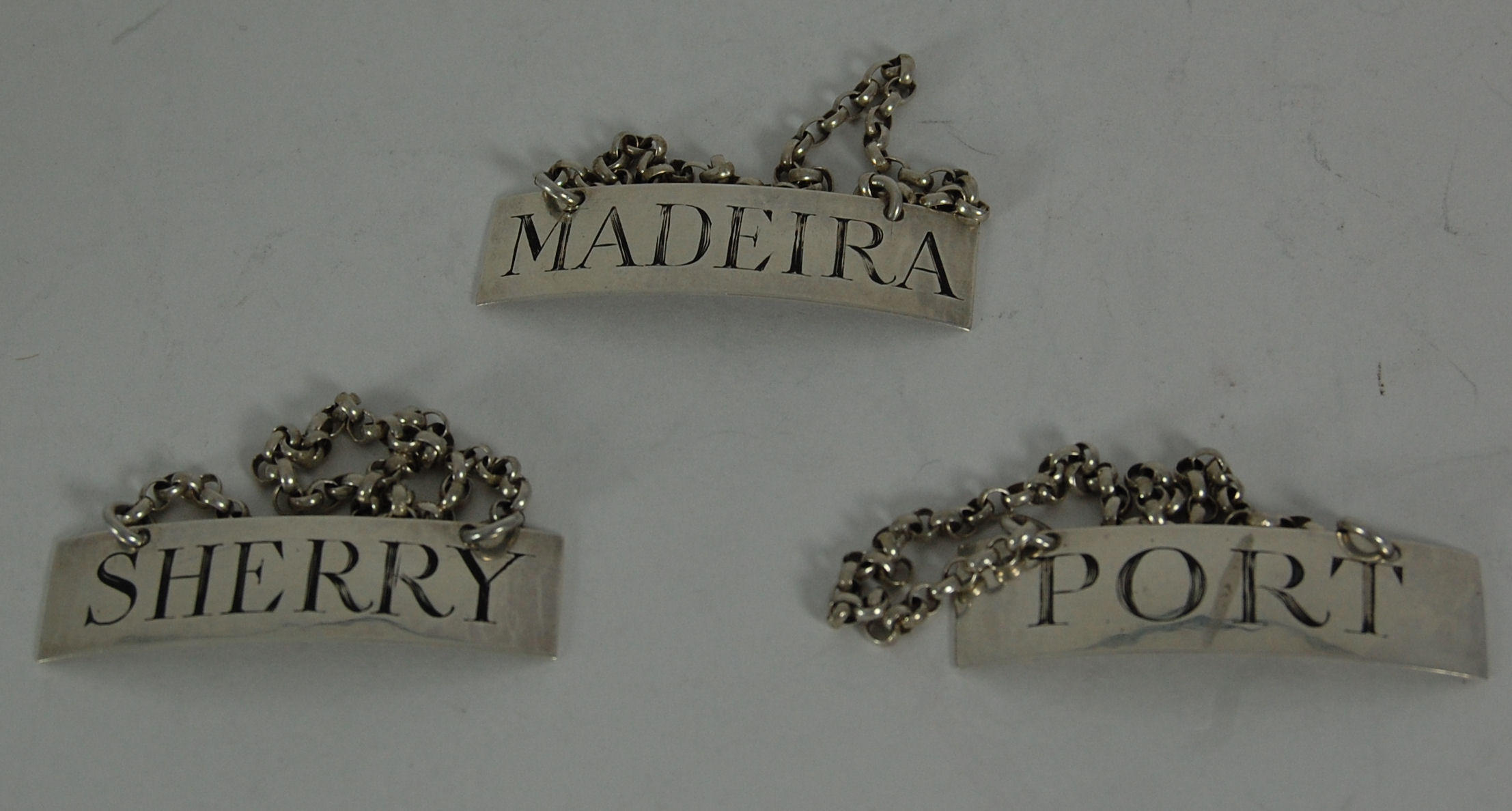 Inverness - a set of three Scottish provincial spirit labels