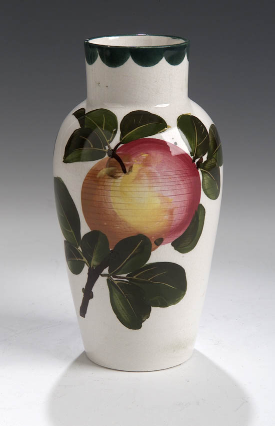 A Wemyss shouldered vase