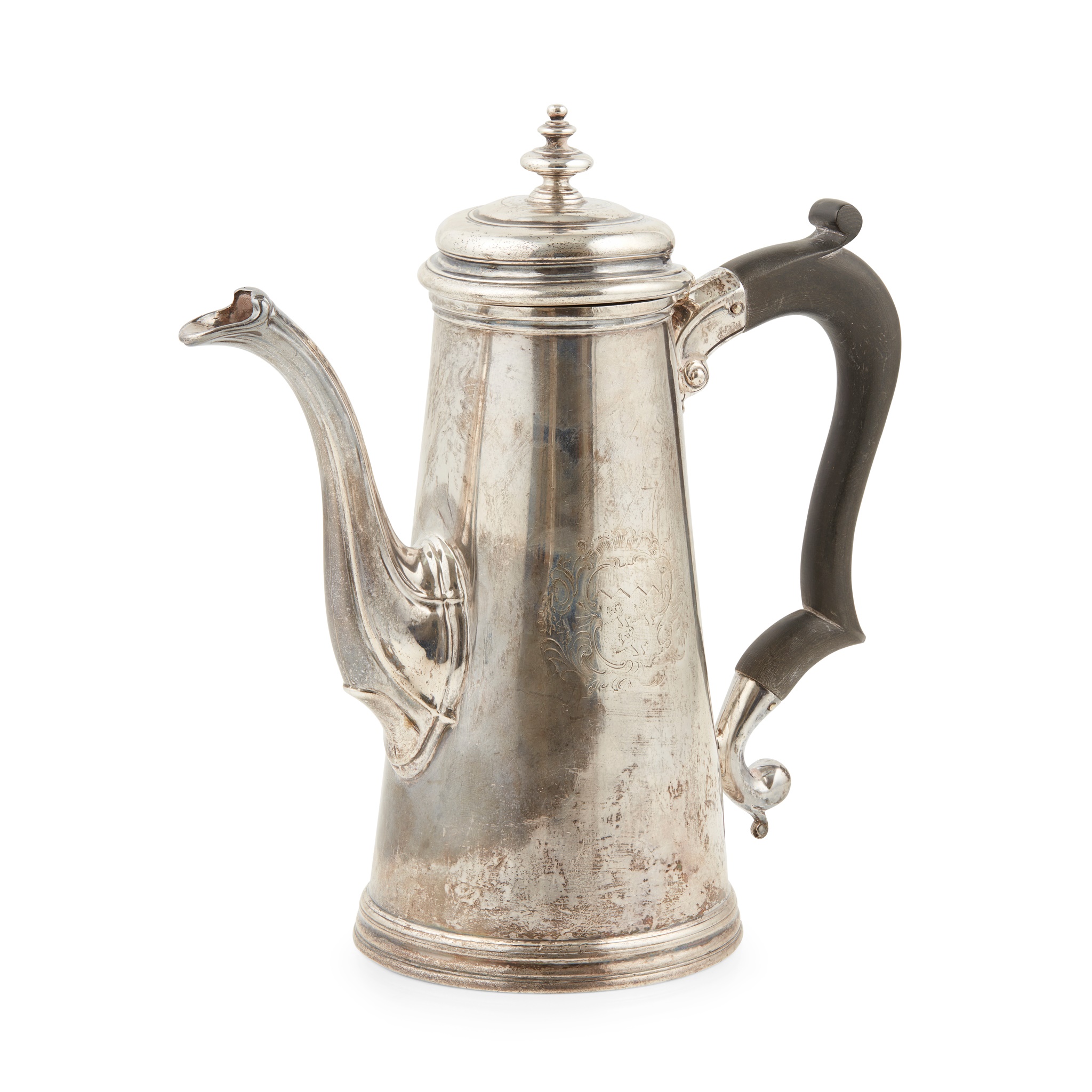 A George II coffee pot