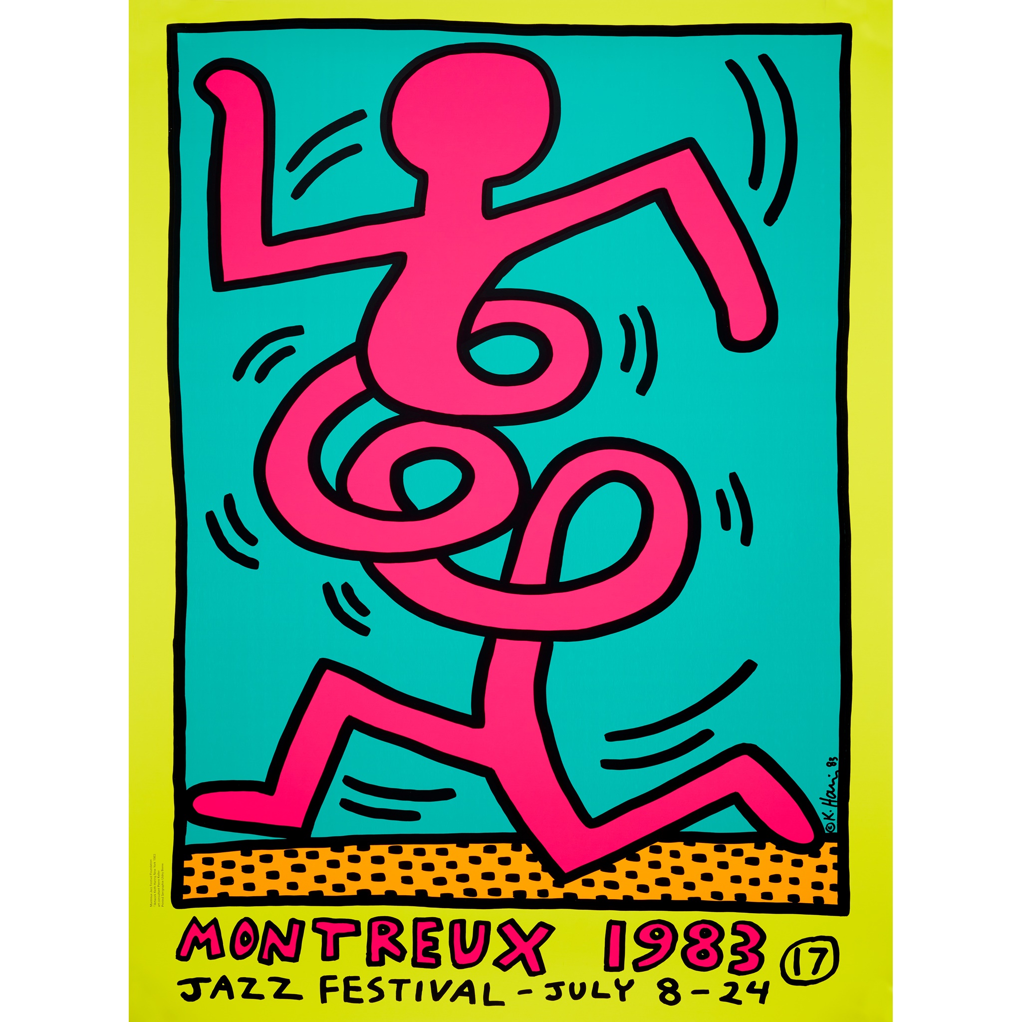 KEITH HARING (AMERICAN 1958-1990)