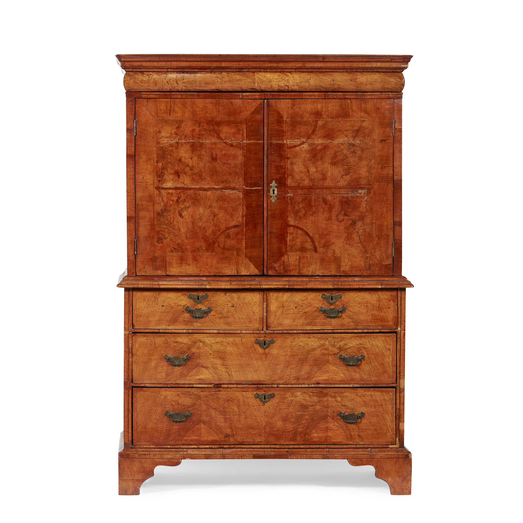 QUEEN ANNE WALNUT ESCRITOIRE