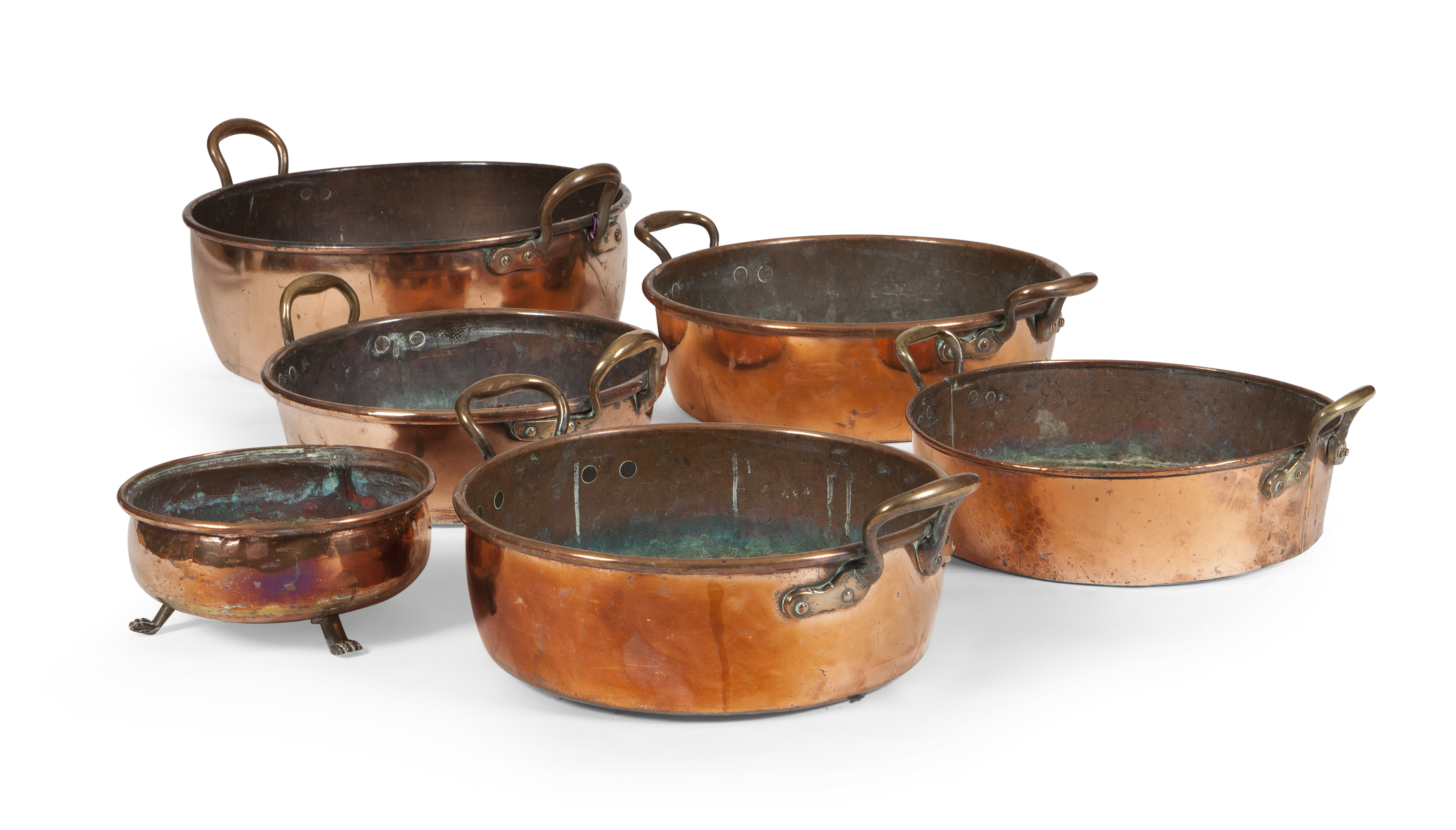 GROUP OF ASSORTED COPPER AND BRASS WARE
