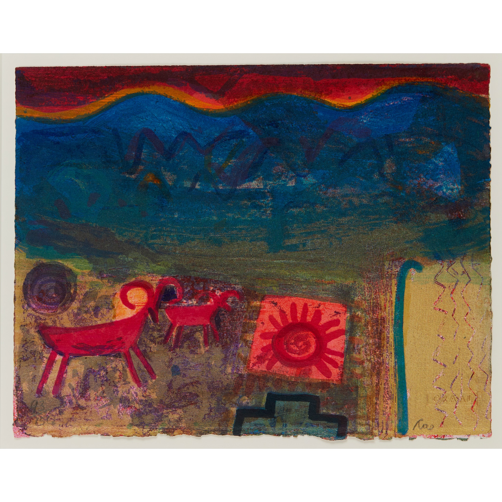 BARBARA RAE C.B.E., R.A., R.S.A., R.E. (SCOTTISH 1943-)