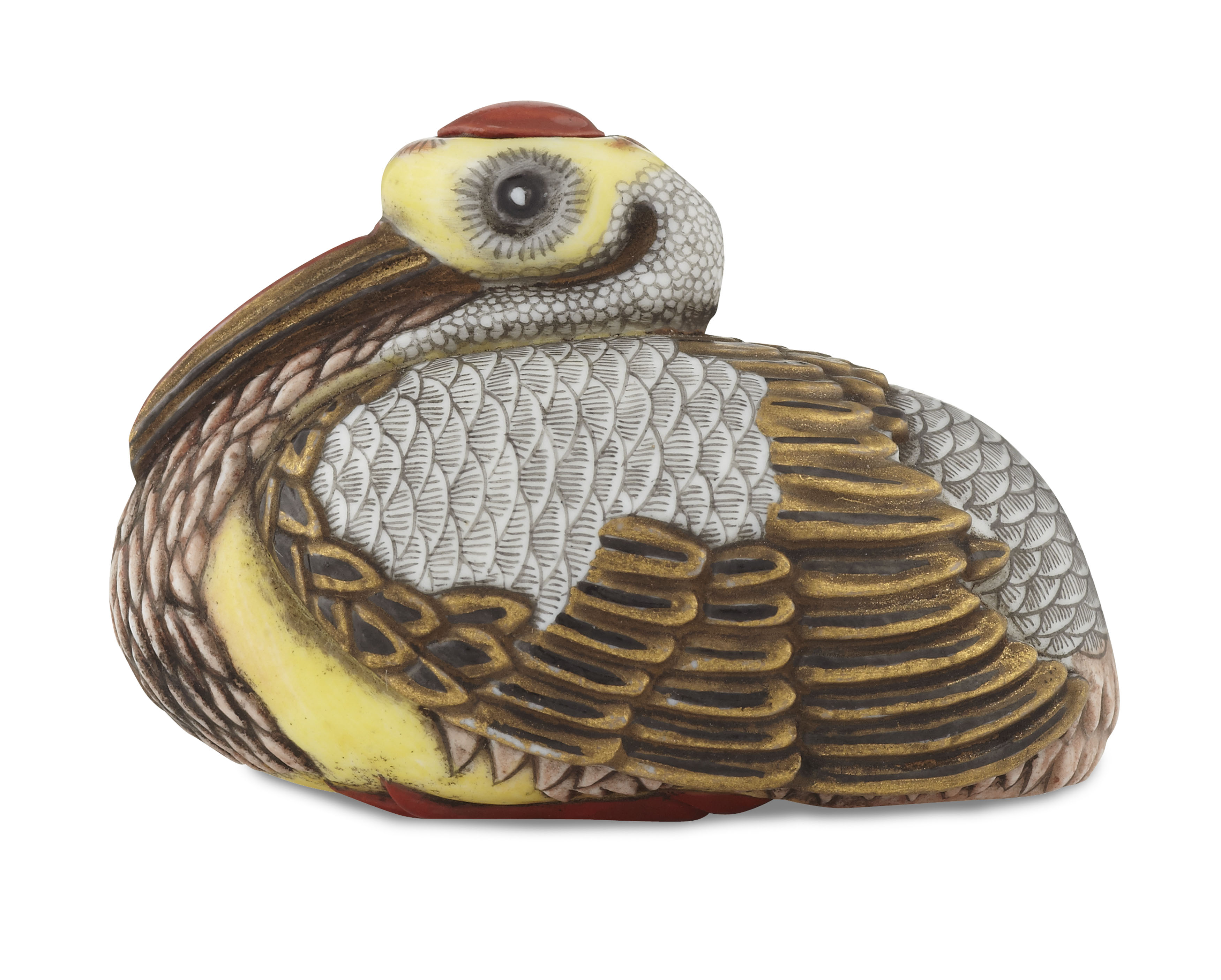 CHINESE ENAMEL ON GLASS SNUFF BOTTLE