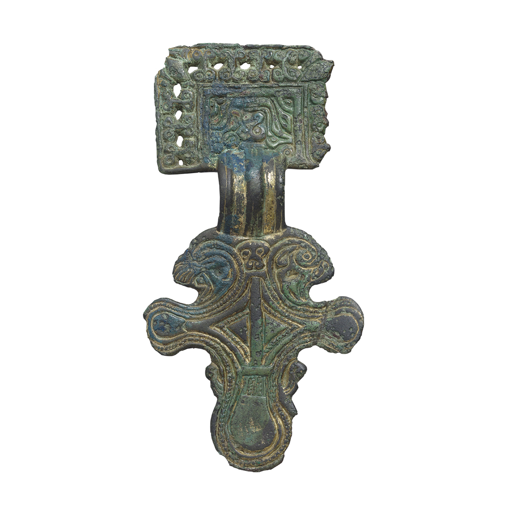ANGLO SAXON SQUARE HEADED BROOCH
