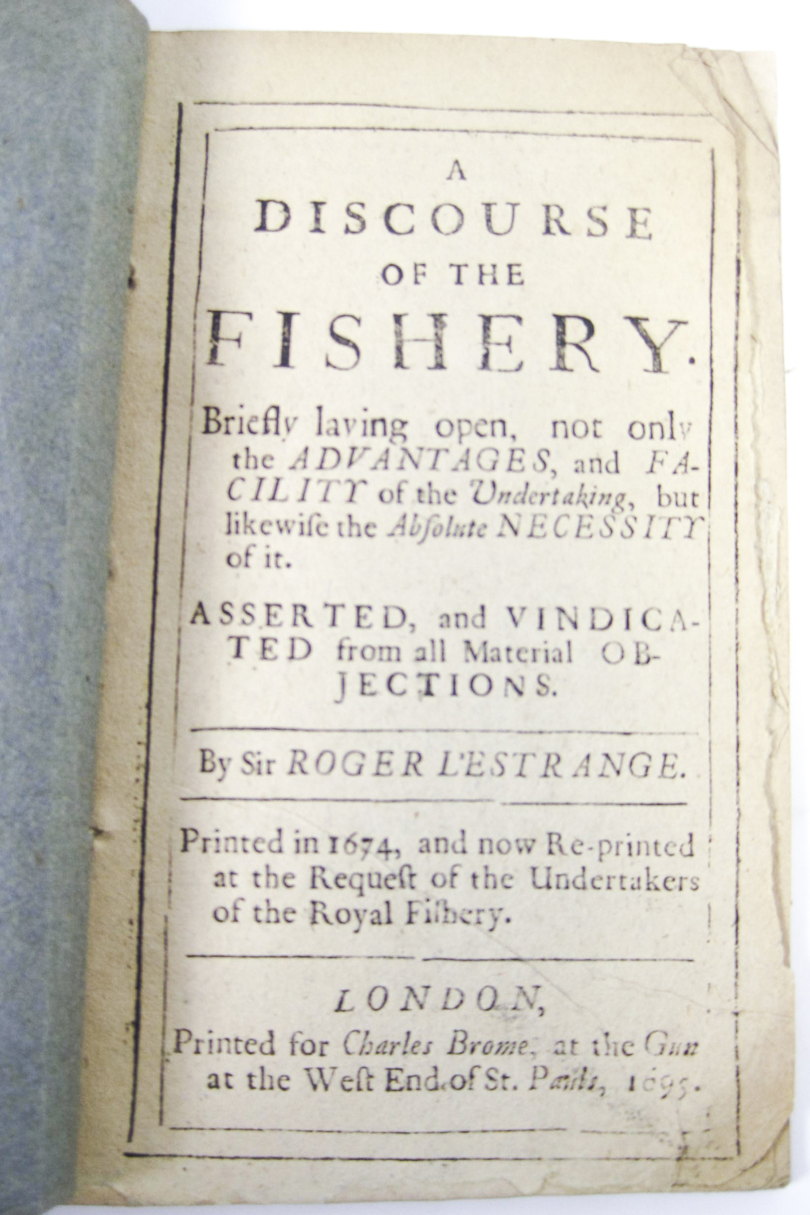 Fisheries and Fishing - L'Estrange, Sir Roger