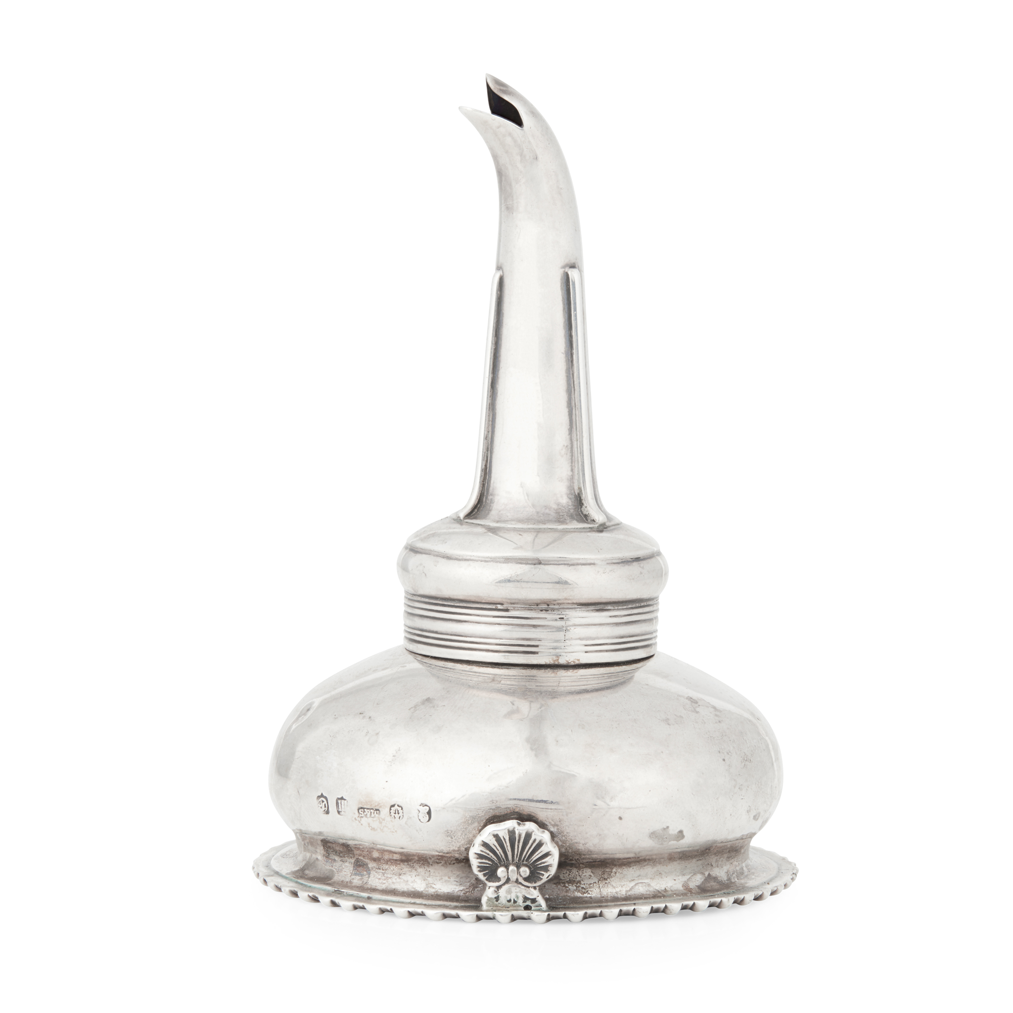 AN EARLY VICTORIAN WINE FUNNEL