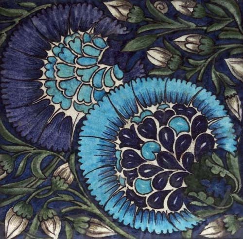 William de Morgan (1839-1917) A 'Chicago' tile,