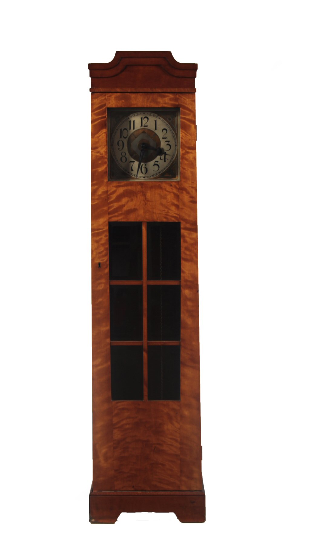 CONTINENTAL SATIN BIRCH LONGCASE CLOCK