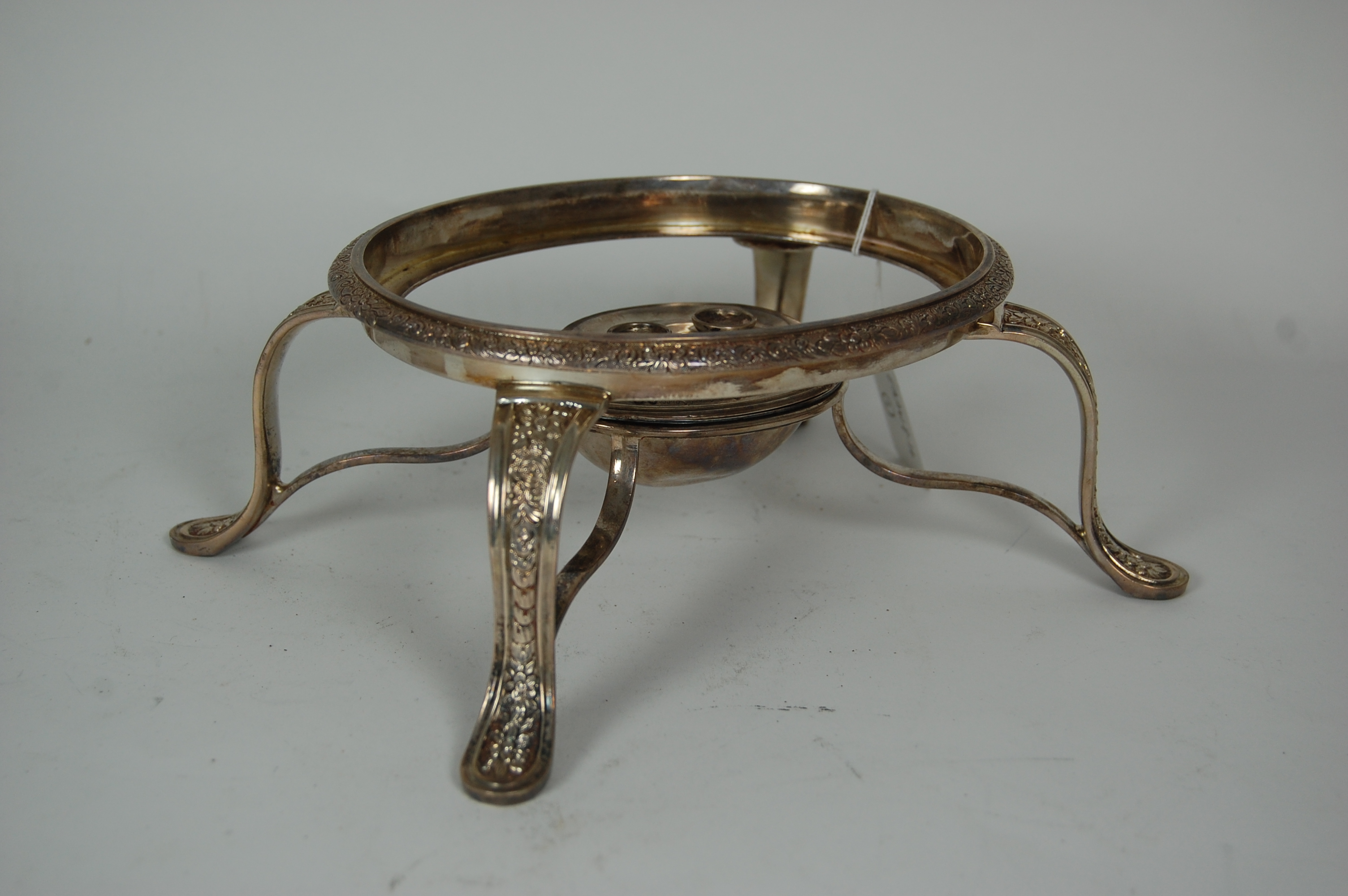 A George III burner and stand