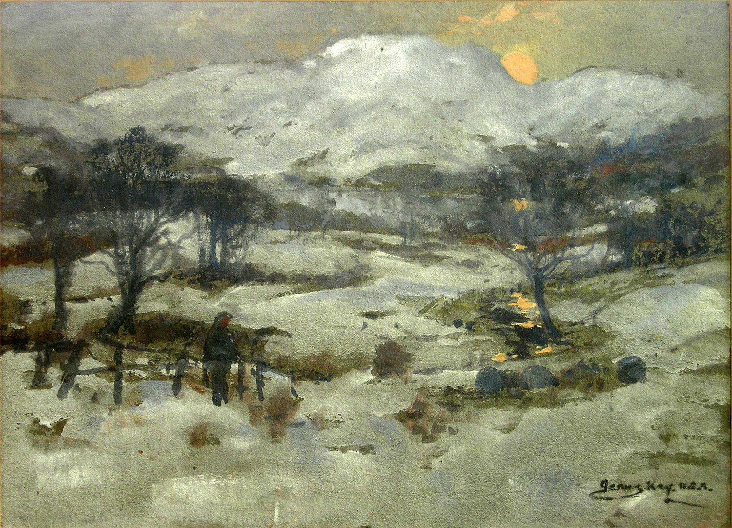 JAMES KAY R.S.A., R.S.W. (SCOTTISH 1858-1942)