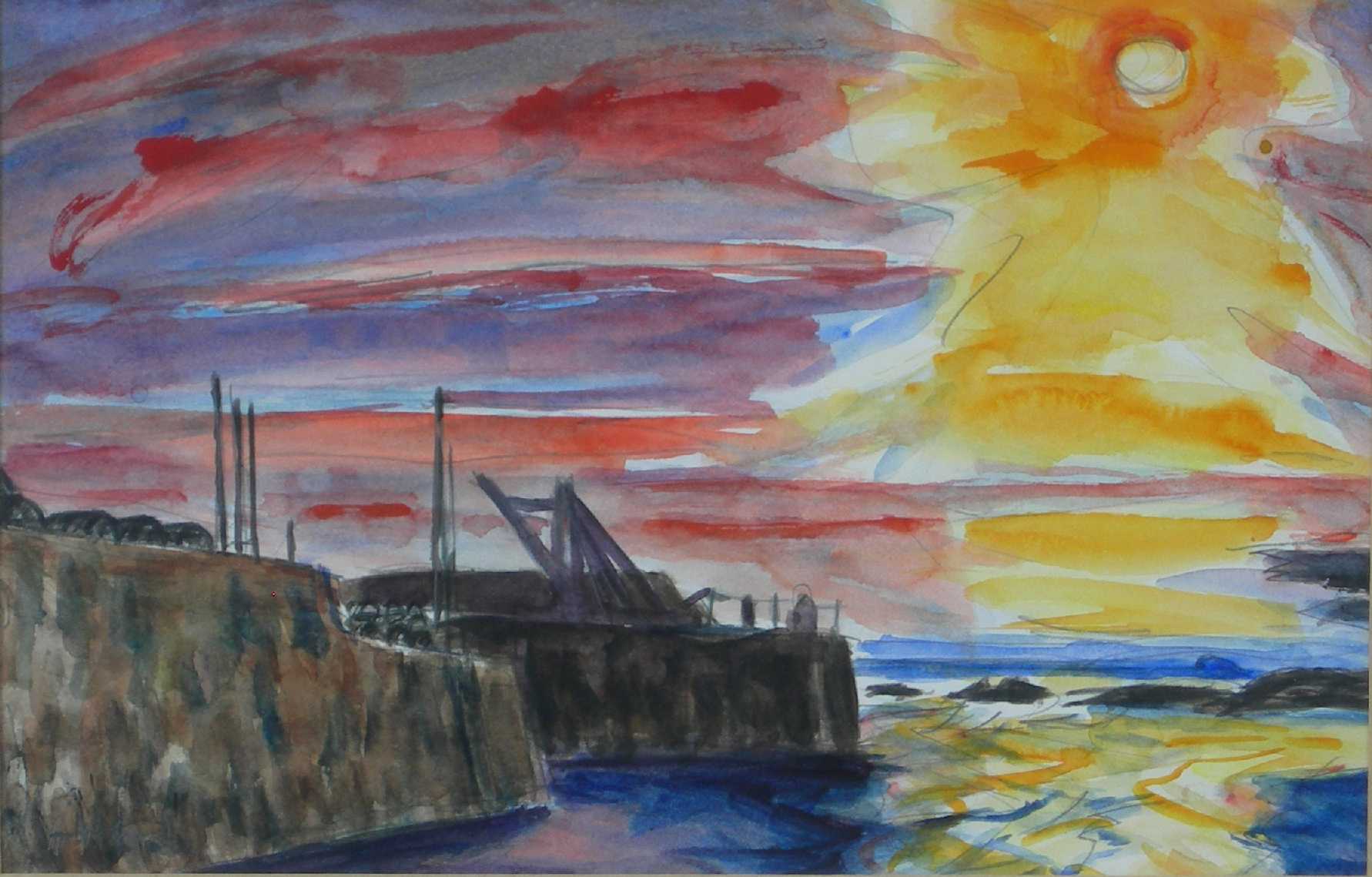 JOHN HOUSTON R.S.A., R.S.W., S.S.A (SCOTTISH 1930-2008)