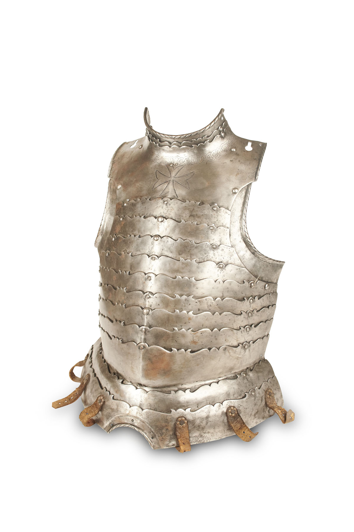 FINE QUALITY GERMAN AUGSBURG NARROW ANIME CUIRASS
