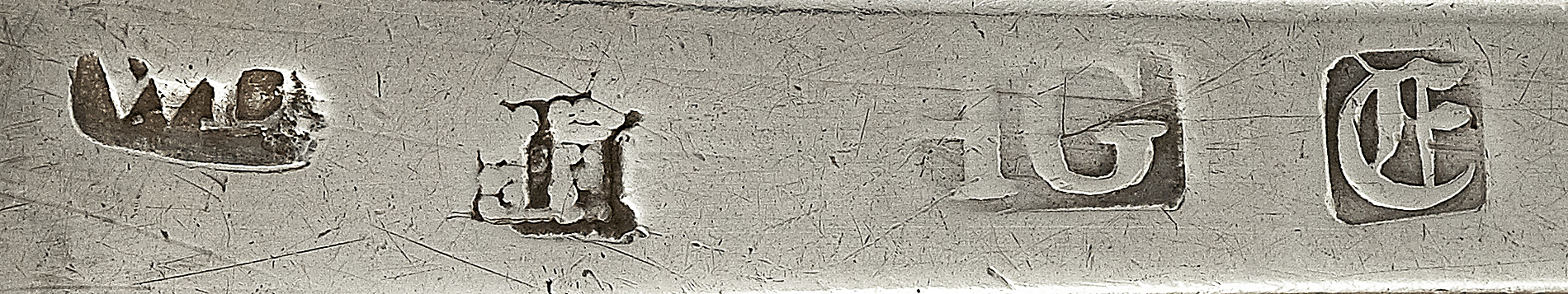 Two George III tablespoons