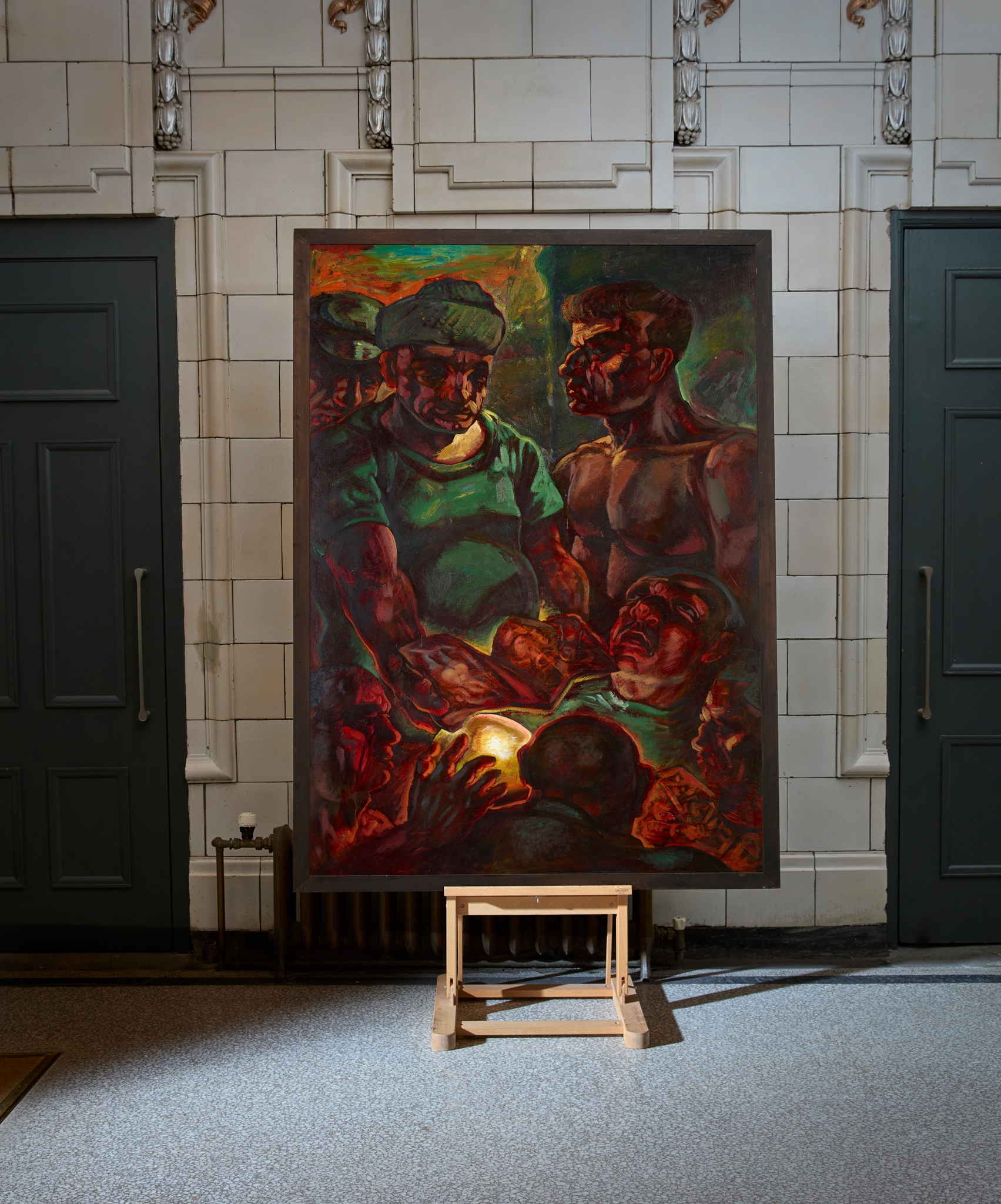 PETER HOWSON O.B.E. (SCOTTISH 1958-)