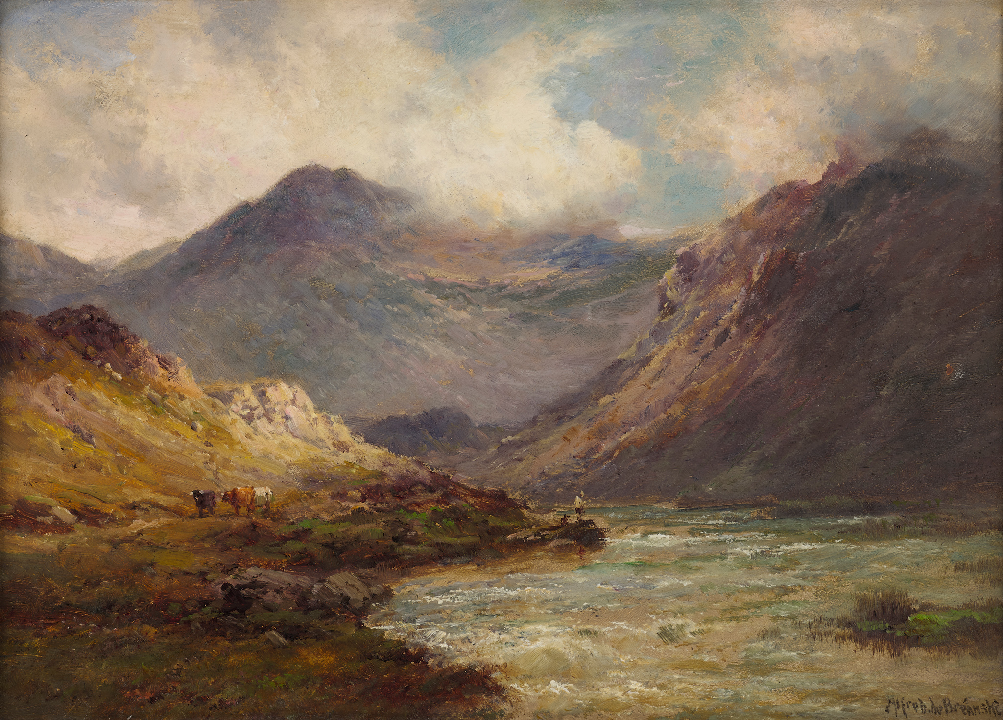 ALFRED DE BREANSKI SENIOR (BRITISH 1852-1928)