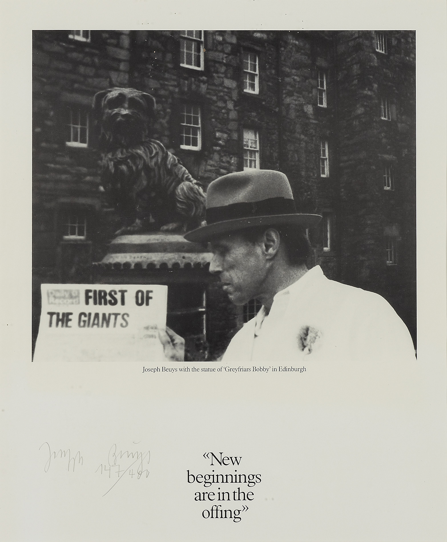 JOSEPH BEUYS (GERMAN 1921-1986)