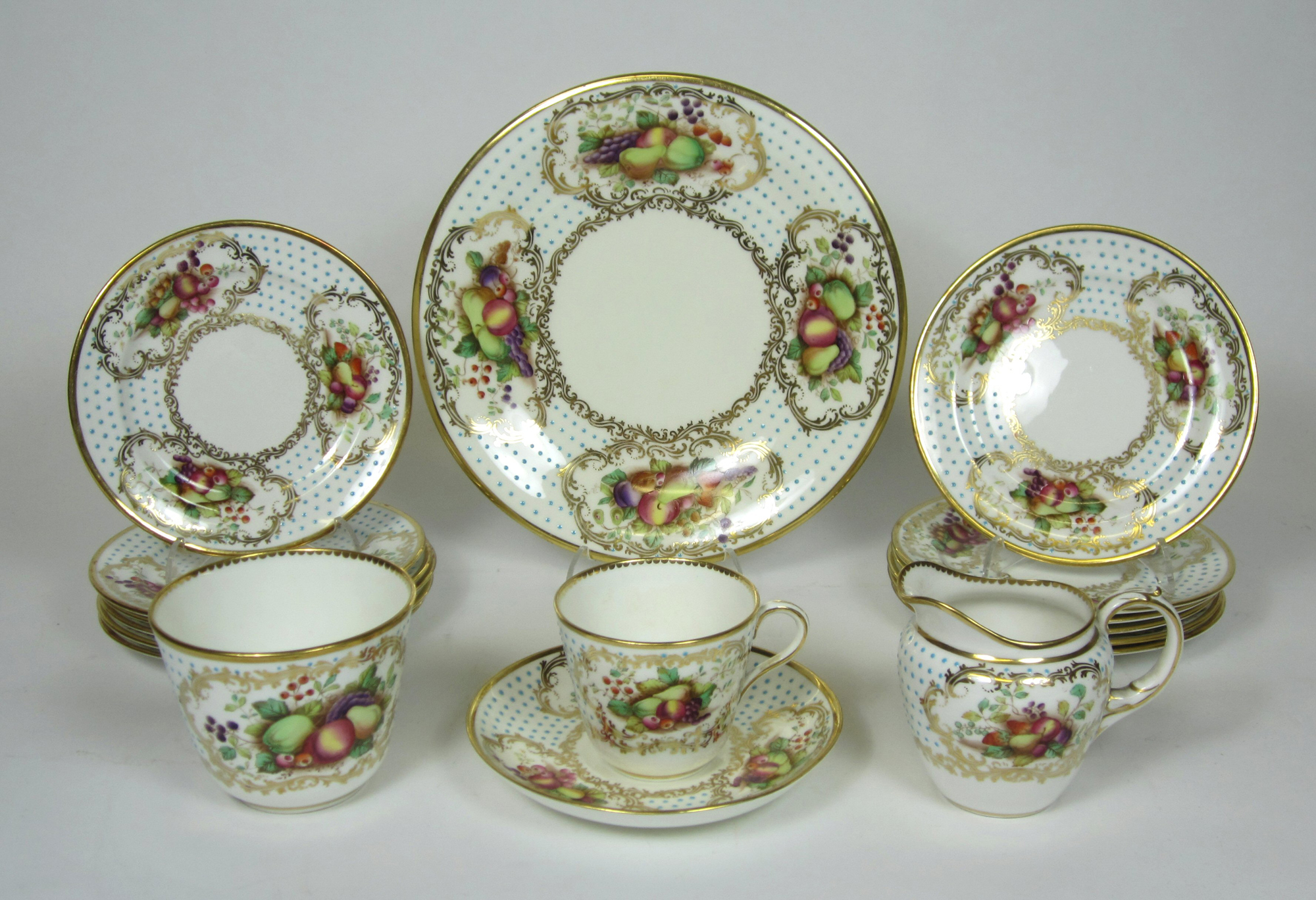 CHARLES FORD PORCELAIN PART TEA SERVICE