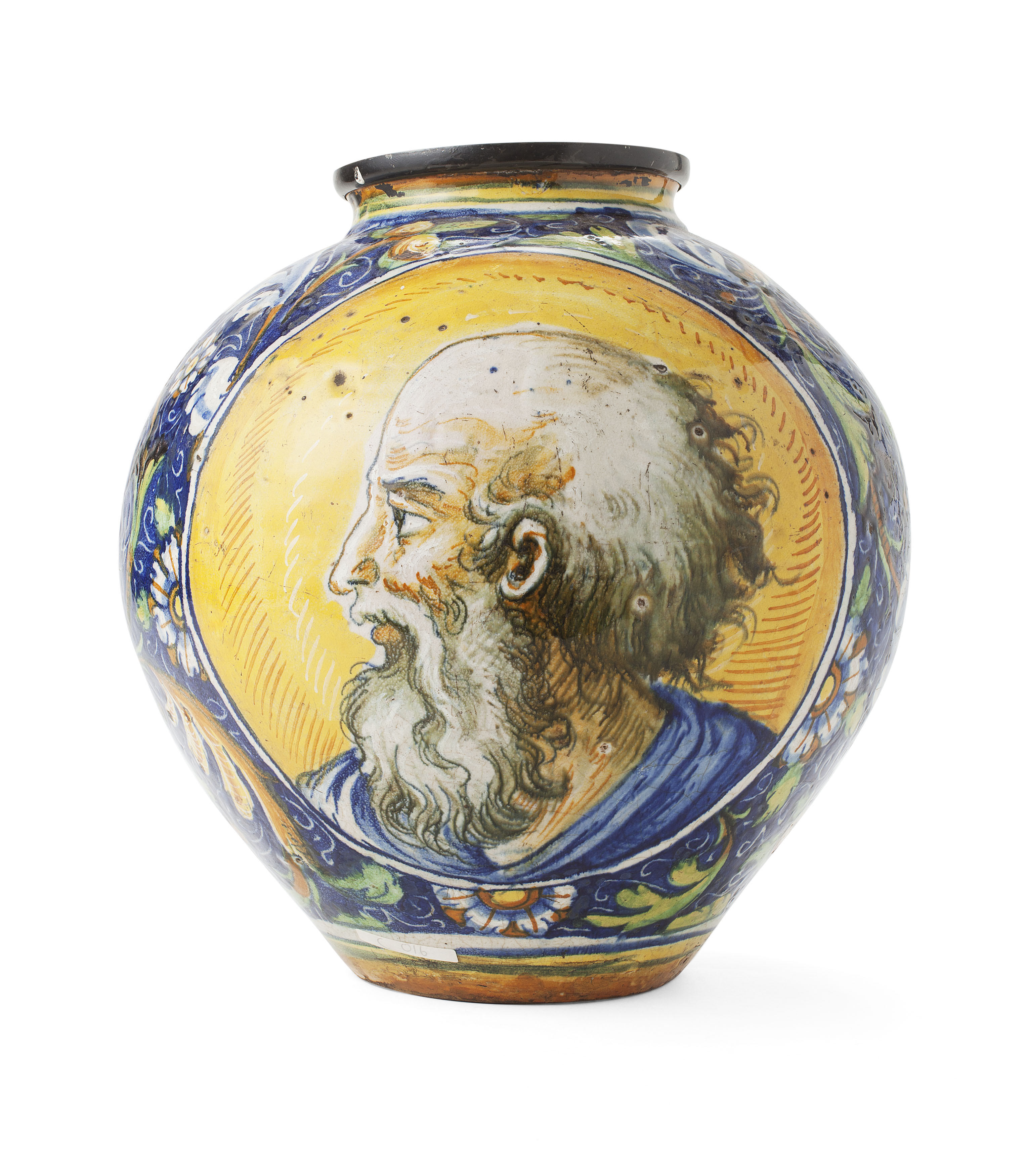 ITALIAN MAIOLICA JAR