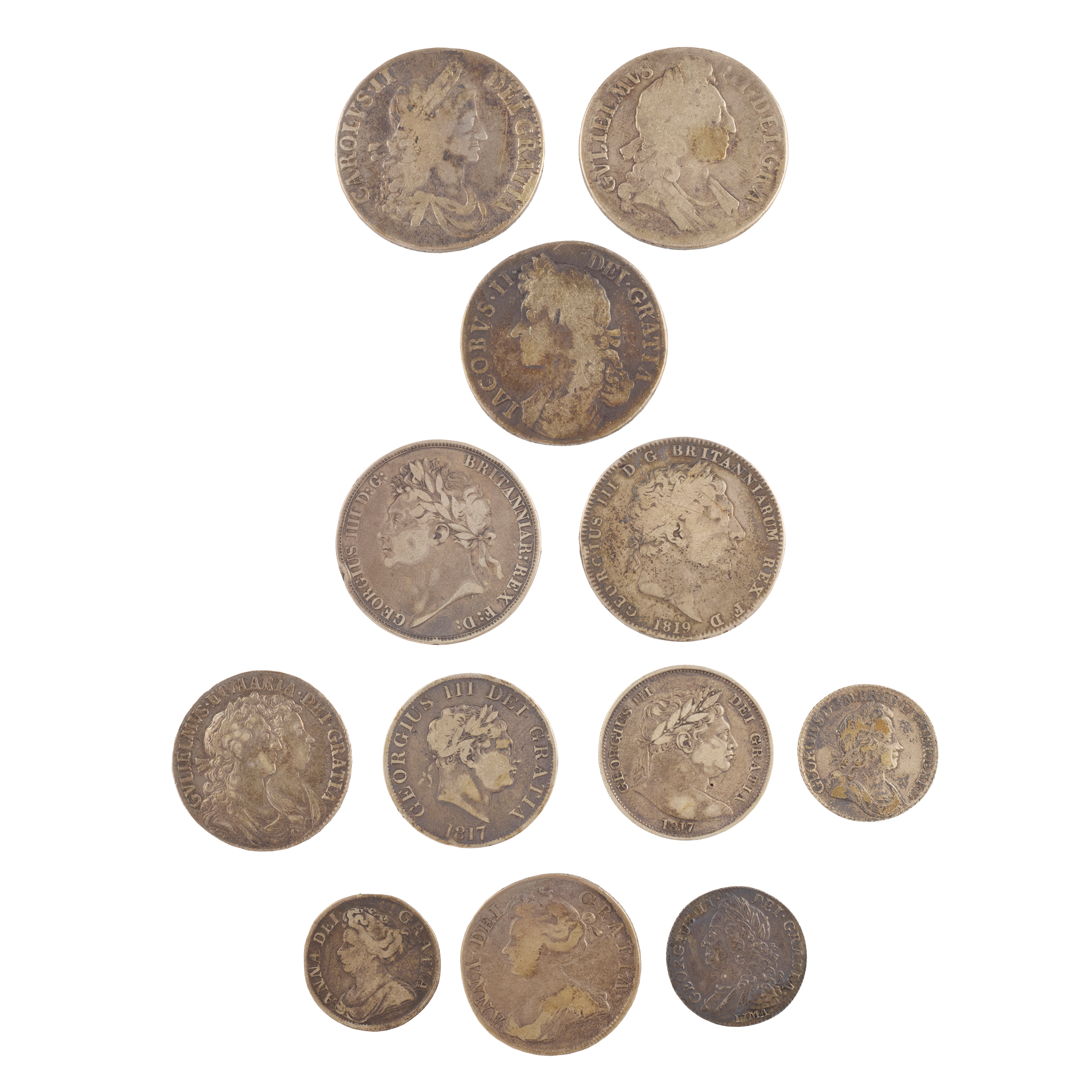 A COLLECTION OF BRITISH CROWNS