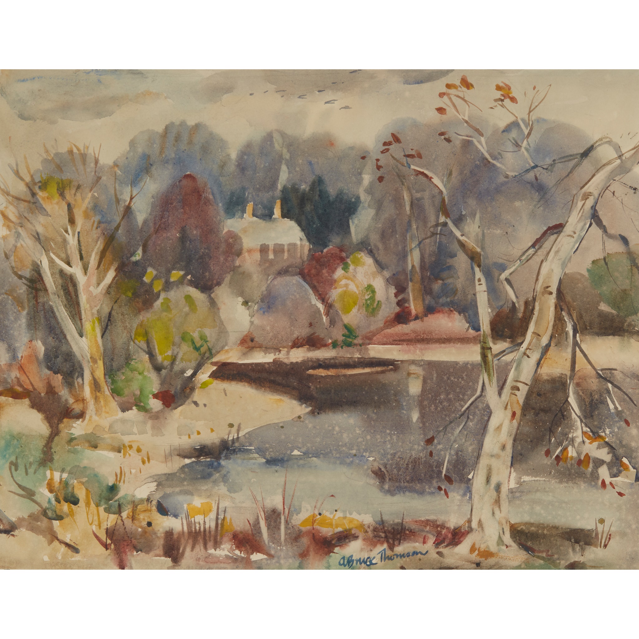 ADAM BRUCE THOMSON O.B.E., R.S.A., P.P.R.S.W., H.R.S.W. (SCOTTISH 1885-1976)