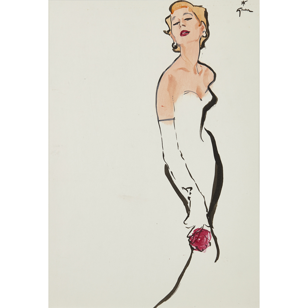 RENÉ GRUAU (FRENCH 1909-2004)