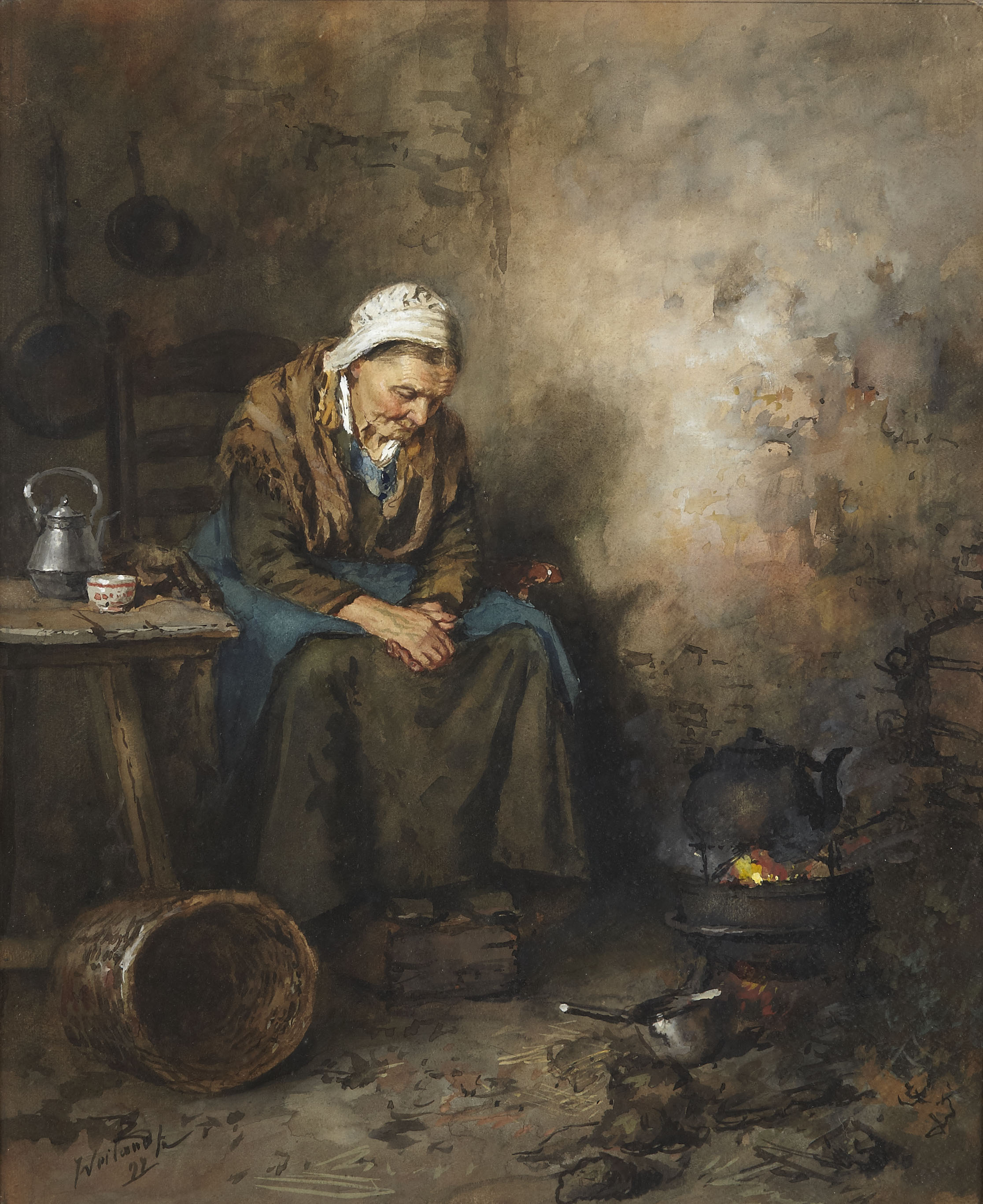 JOHANNES WEILAND (DUTCH 1856-1909)