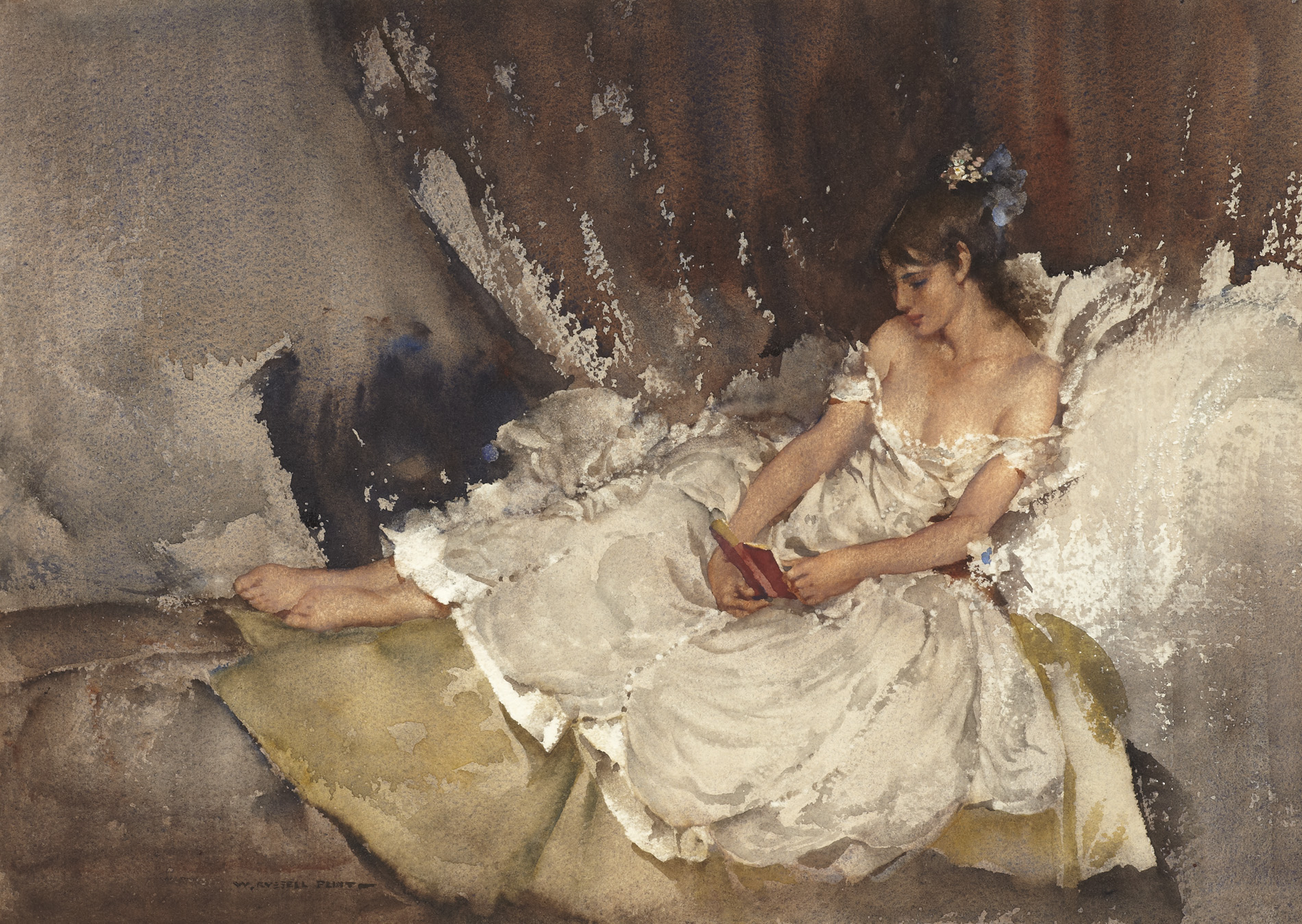 SIR WILLIAM RUSSELL FLINT P.R.A., P.R.W.S., R.S.W., R.O.I., R.E. (SCOTTISH 1880-1969)