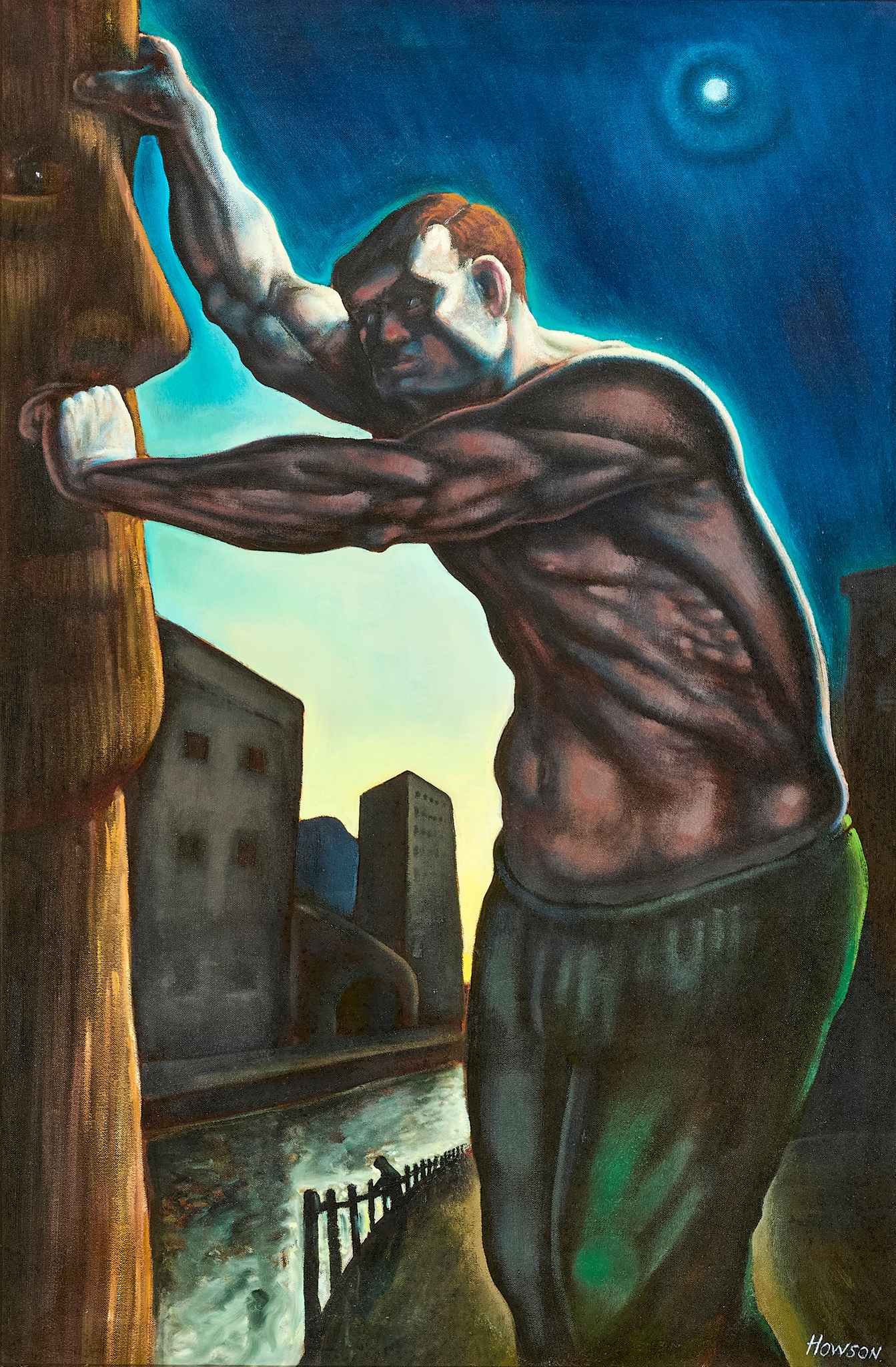 PETER HOWSON O.B.E. (SCOTTISH 1958-)