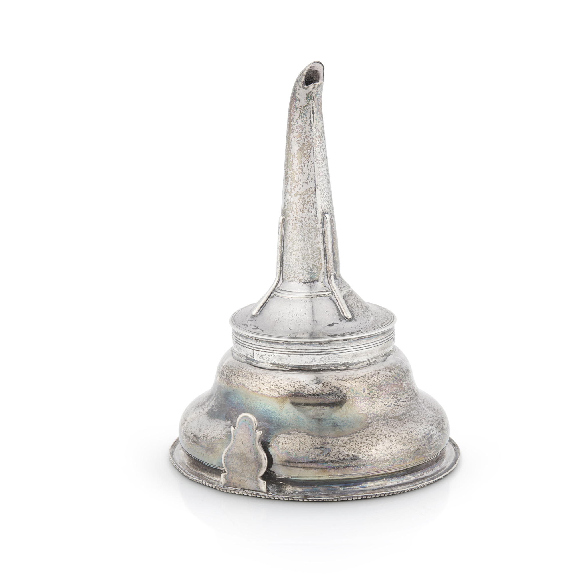 A GEORGE III WINE FUNNEL