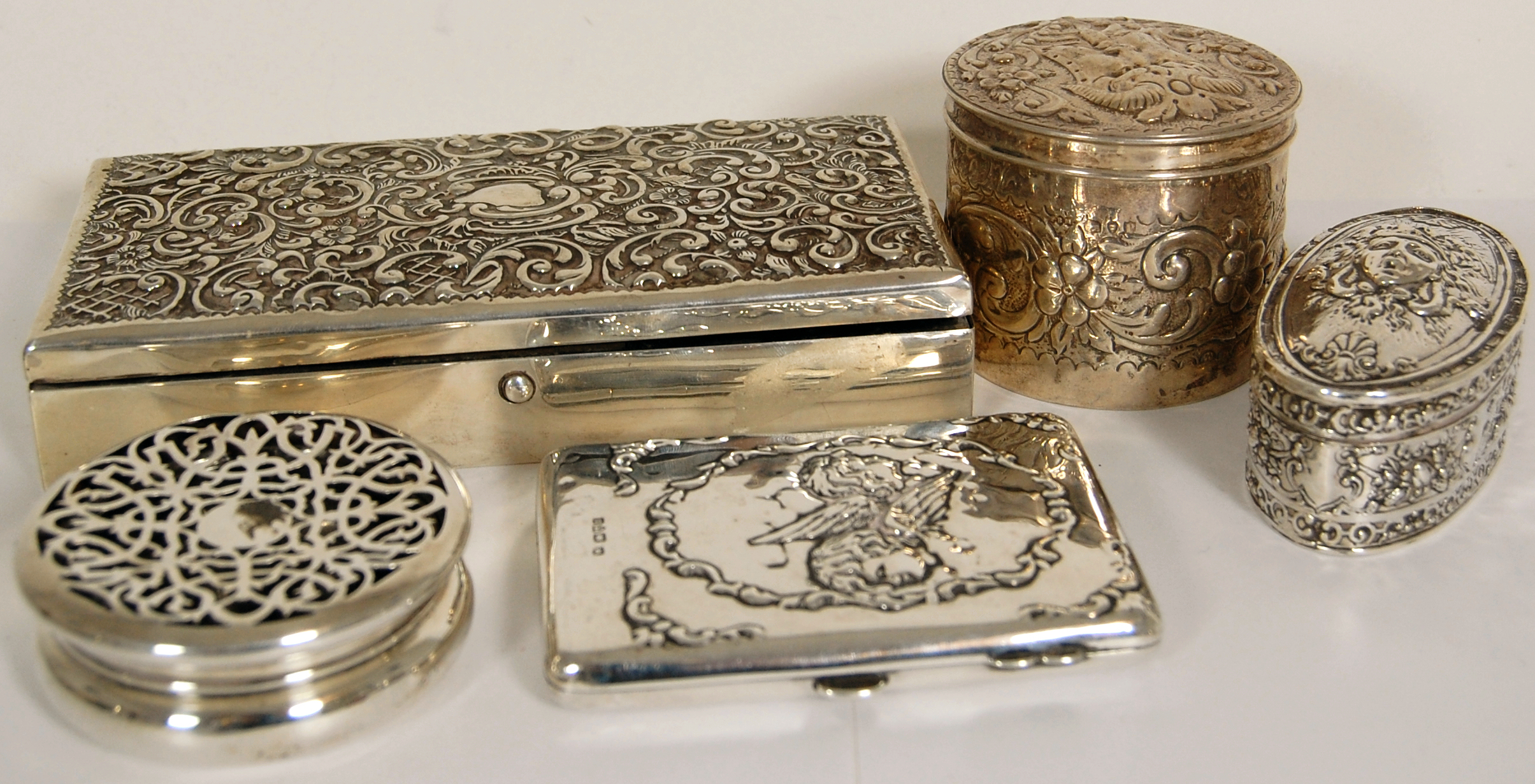 A Victorian snuff box