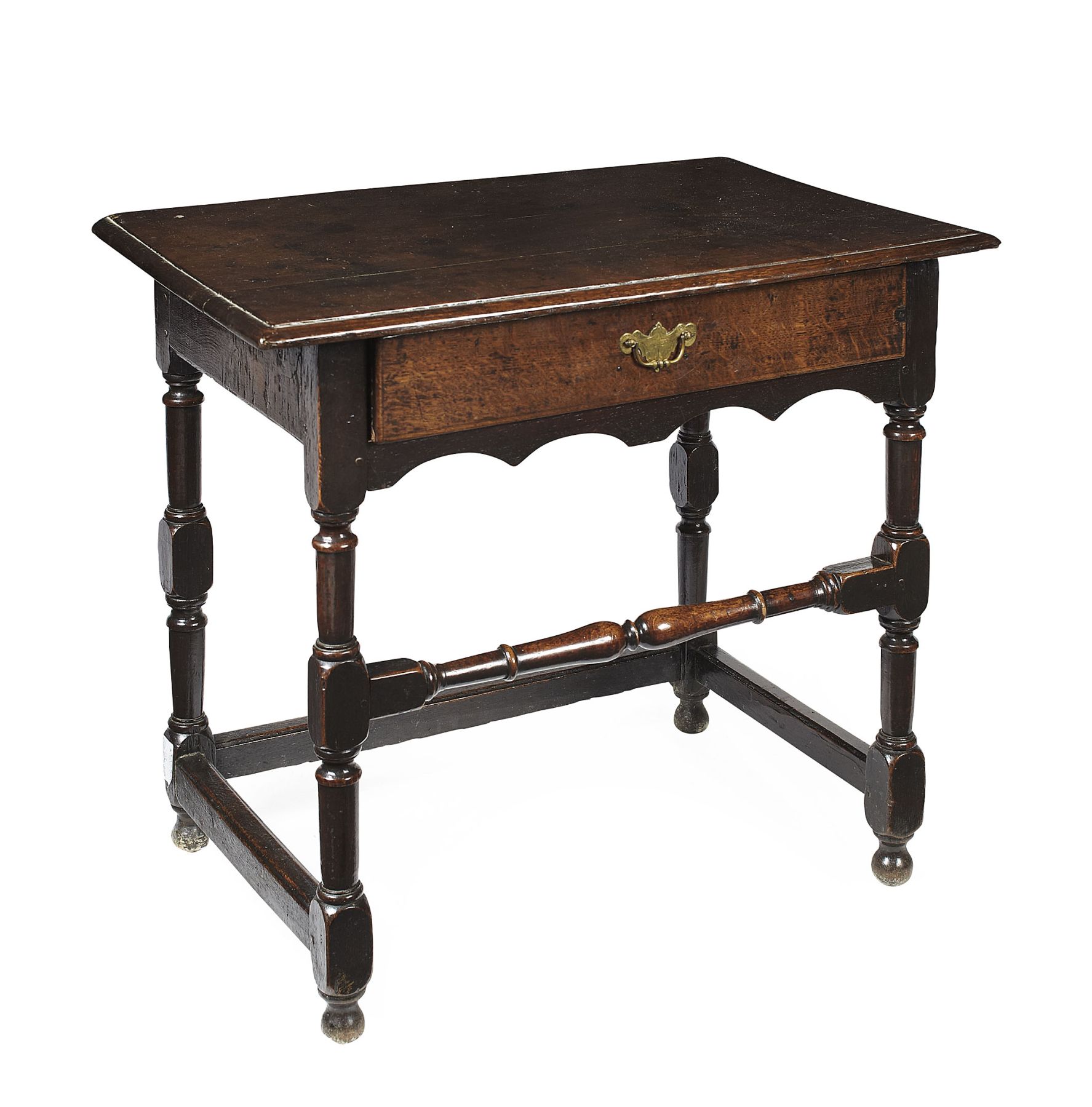 CHARLES II OAK SIDE TABLE